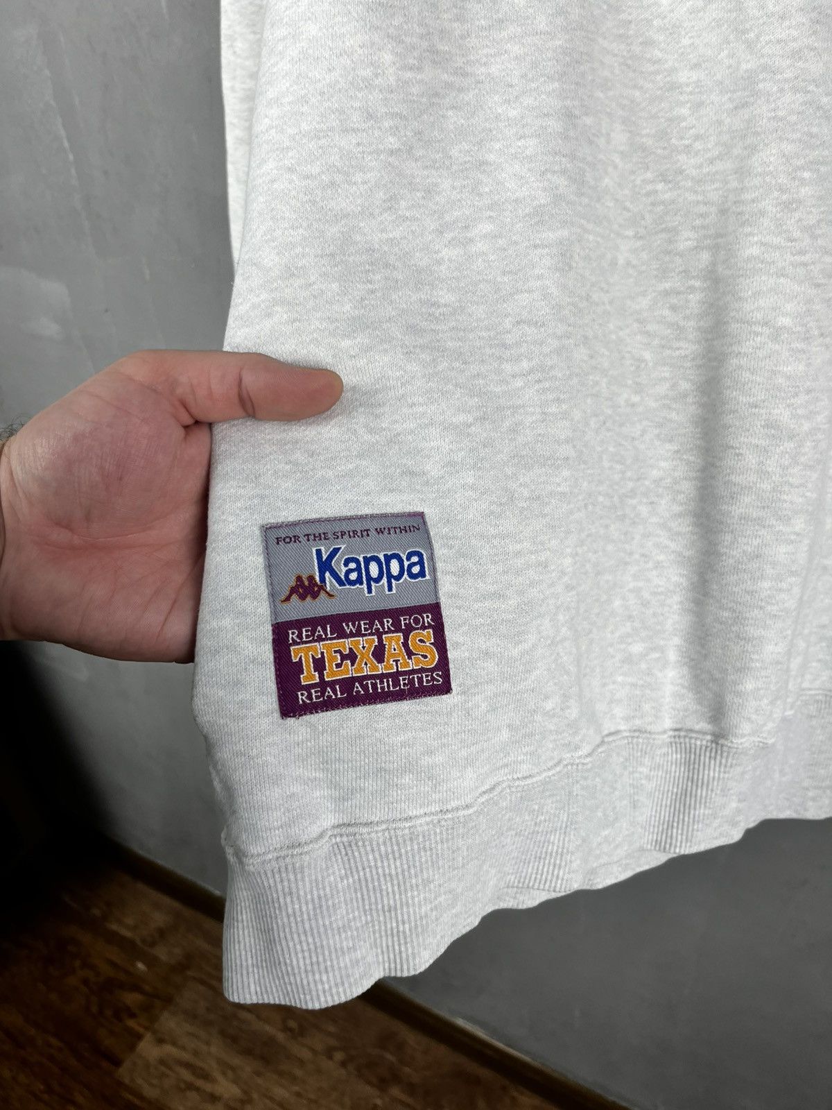 Kappa Kappa Texas vintage 90s sweatshirt Size US L / EU 52-54 / 3 - 8 Thumbnail