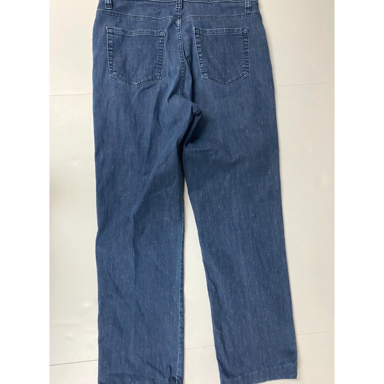 Lee Lee Womens Jeans 30x26 Blue Platinum Label Straight Classic Fit Denim Cotton Jeans Zip Pockets Regular Inseam 26in 30in Lee Classic Fit Women's Boyd? Size 30" / US 8 / IT 44 - 7 Thumbnail