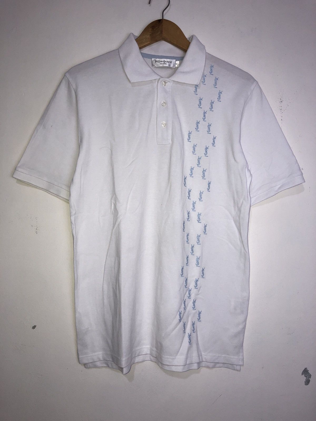 Vintage Yves Saint Laurent Pour Homme Polo Shirt