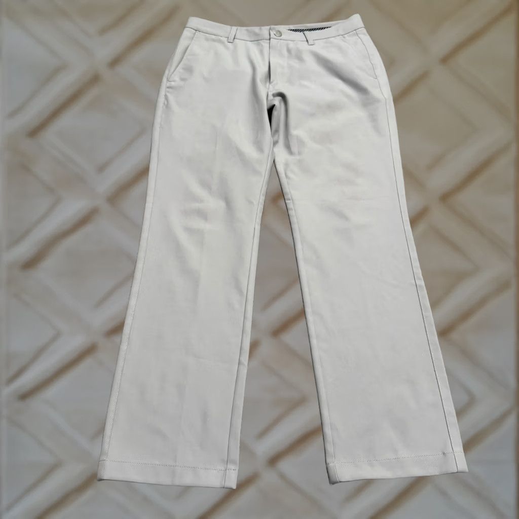 Bonobos Bonobos Mens Gray Slim Fit Straight Leg Golf Chino Pants 31x30 Size US 31 - 1 Thumbnail
