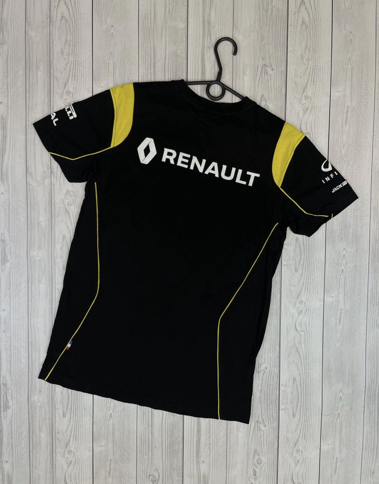 Vintage Vintage Renault racing tee black rare logo size M Size US M / EU 48-50 / 2 - 2 Thumbnail