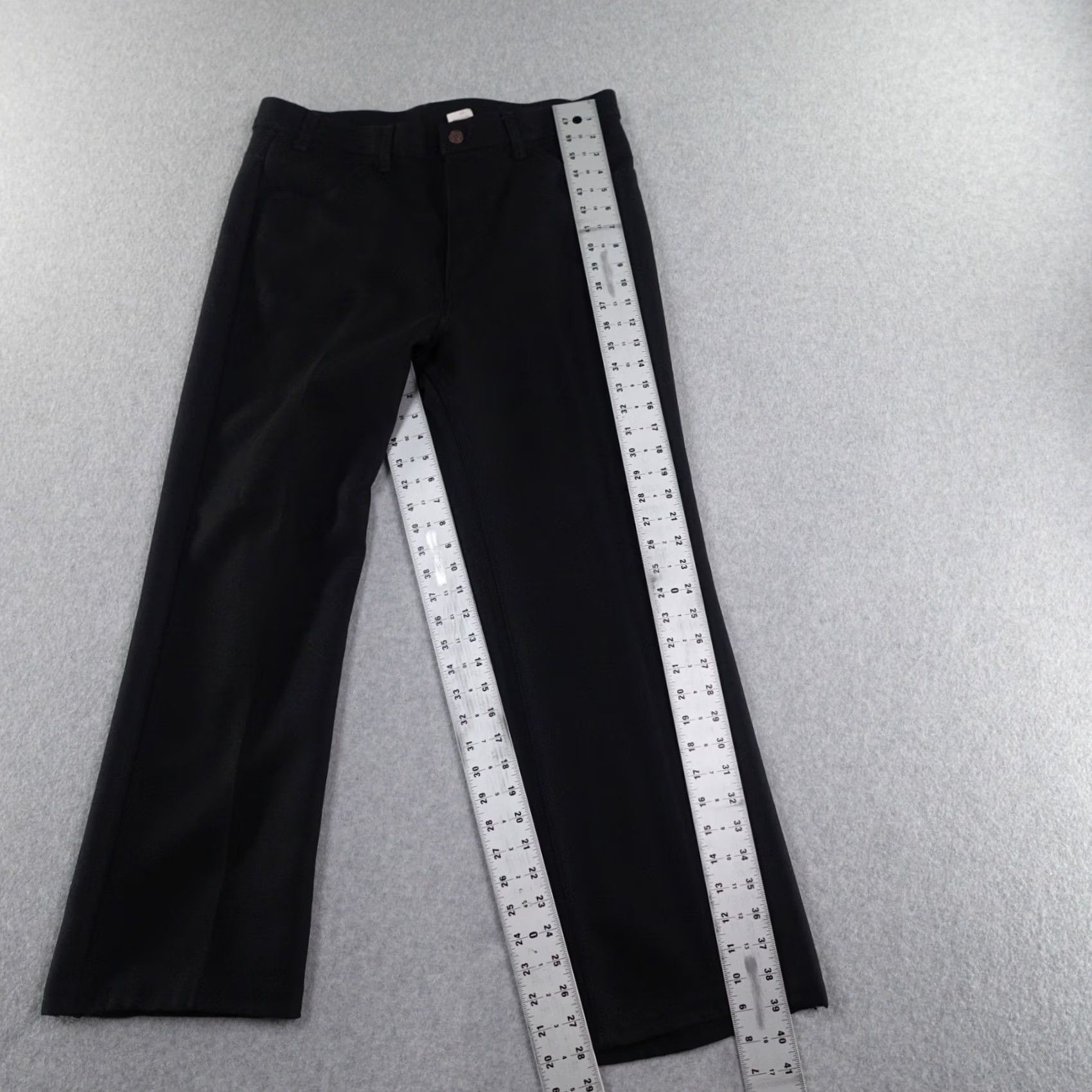 Levi's VINTAGE Levi's Pants Men 36 (36X28) Black Polyester Casual in Black Size US 36 / EU 52 - 3 Thumbnail