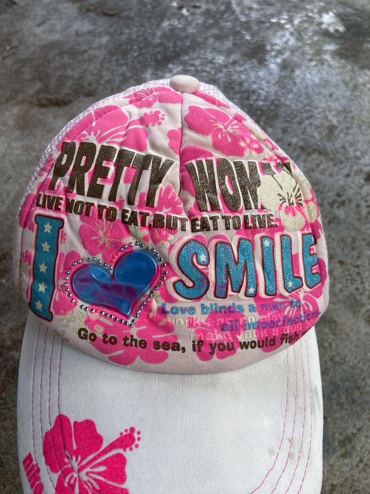 Beauty Beast × Hysteric Glamour × Japanese Brand PRETTY WOMAN I LOVE SMILE CAP Size ONE SIZE - 3 Thumbnail
