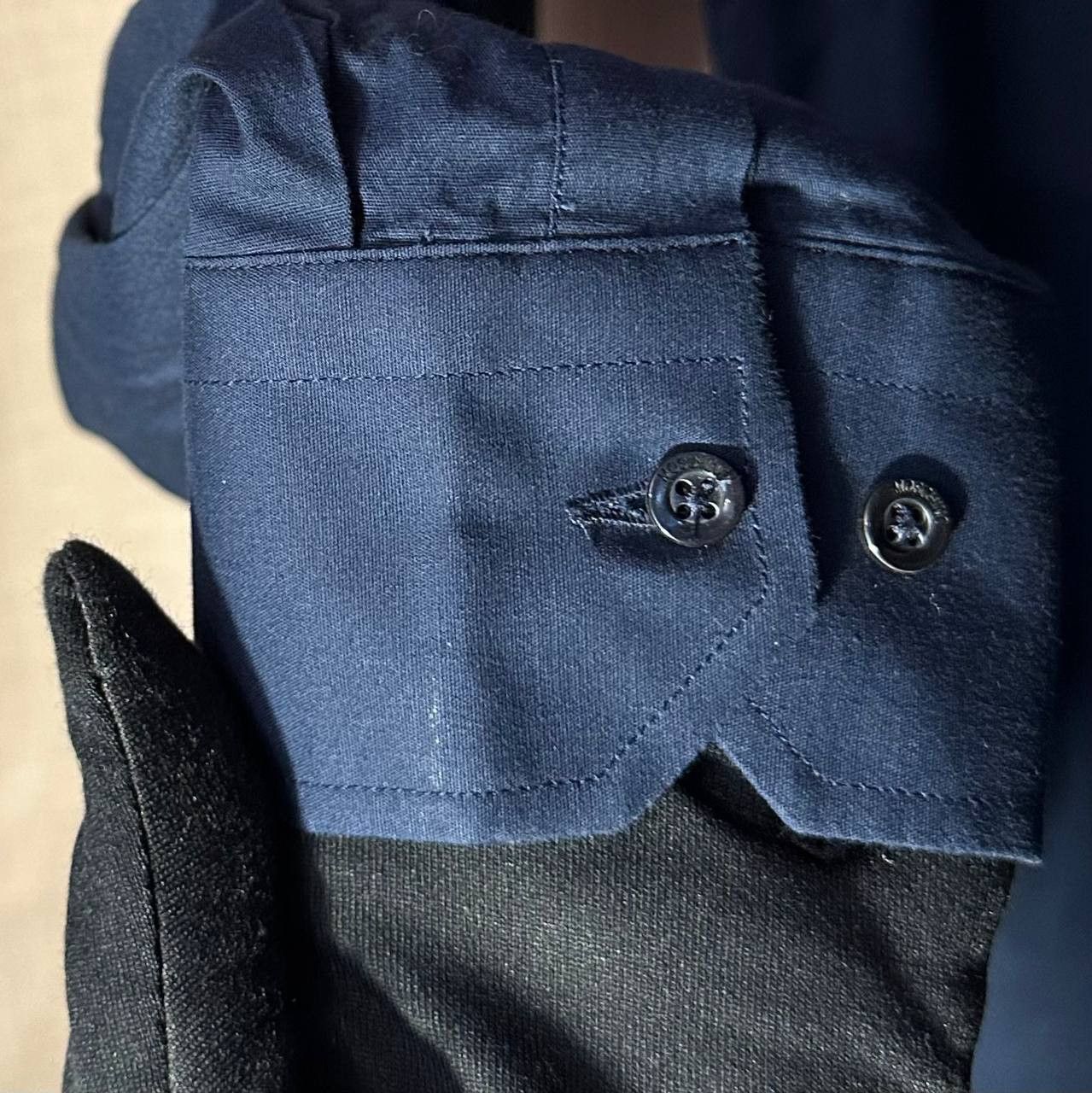Moschino Moschino Logo Heart Blue Shirt Buttons Long Sleeve cotton Size US M / EU 48-50 / 2 - 5 Thumbnail