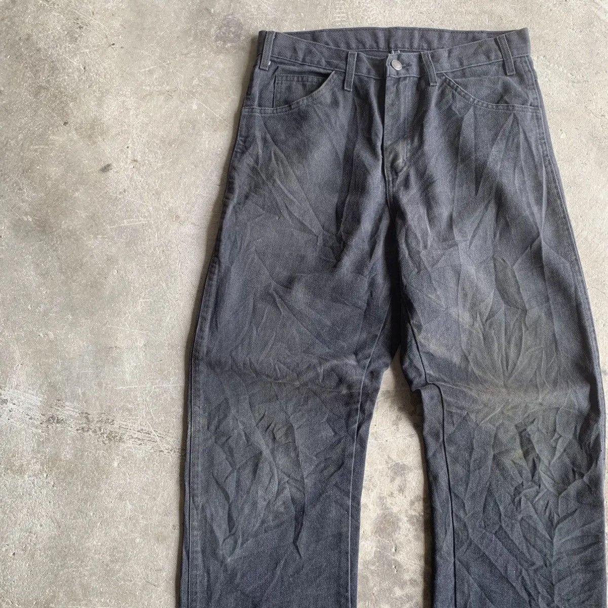 Dickies Work Wear DICKIES 31x31 Faded Carpenter Blank Pants Size US 31 - 5 Thumbnail