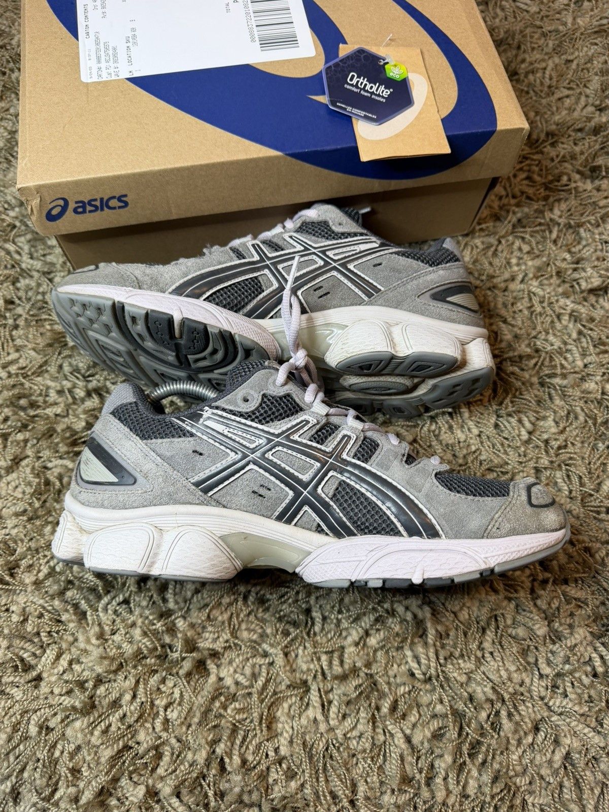 Asics ASICS Gel Nimbus 9 Size 9 Obsidian Grey / Clay Grey Size US 9 / EU 42 - 2 Thumbnail