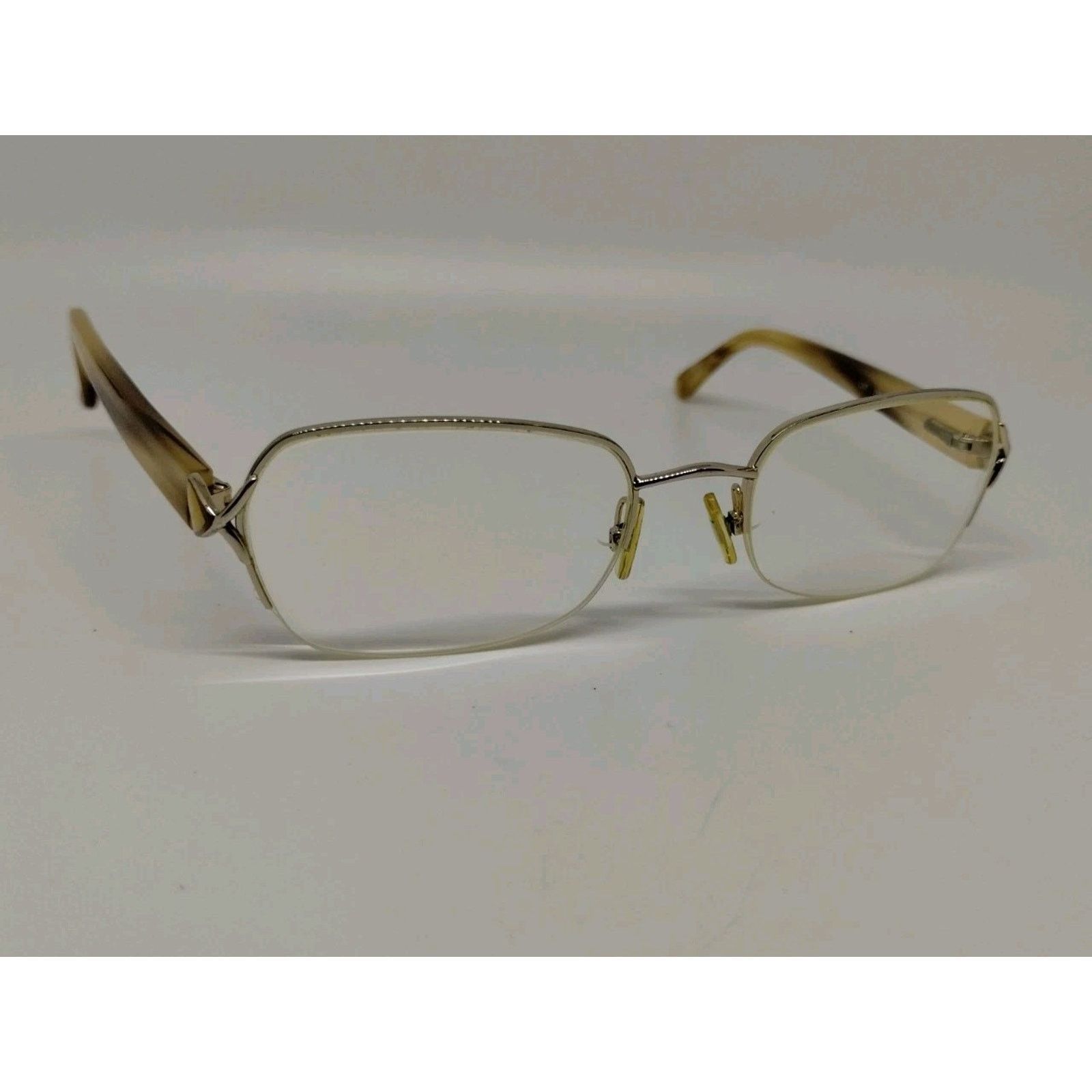 Liz Claiborne Liz Claiborne Eyeglass Frames L307 3YG Gold Yellow 51-19-130 Size ONE SIZE - 3 Thumbnail