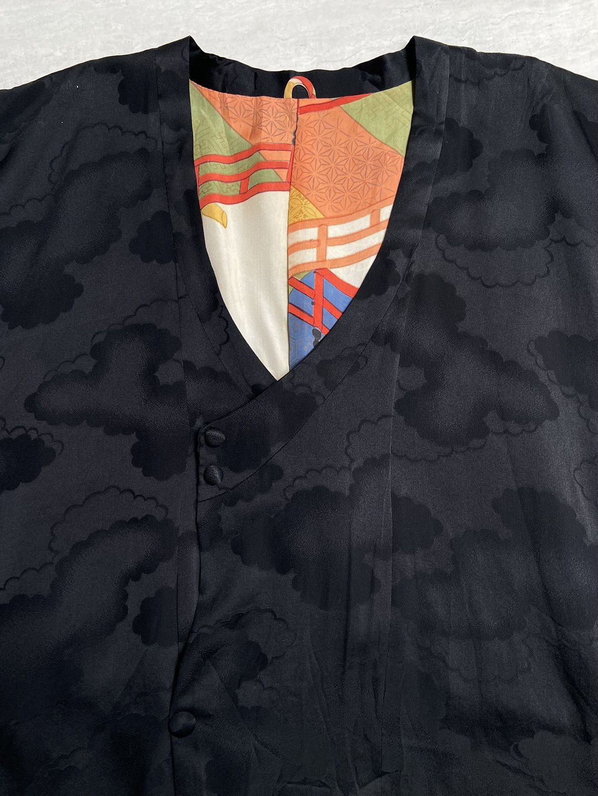 Designer × Japanese Brand Japanese Brand Black Tank Kimono Size US L / EU 52-54 / 3 - 3 Thumbnail