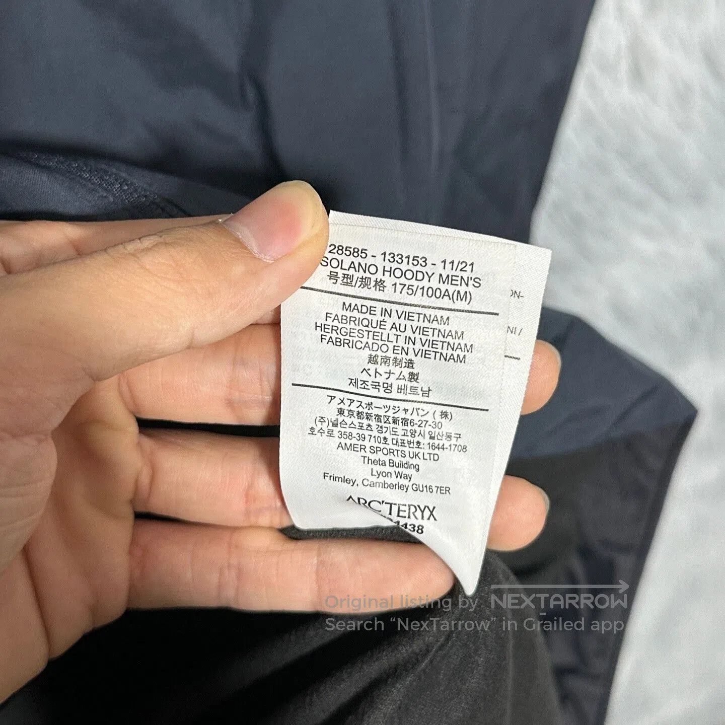 Arc'teryx Arcteryx Solano Hoody Softshell Jacket. Size US M / EU 48-50 / 2 - 5 Thumbnail
