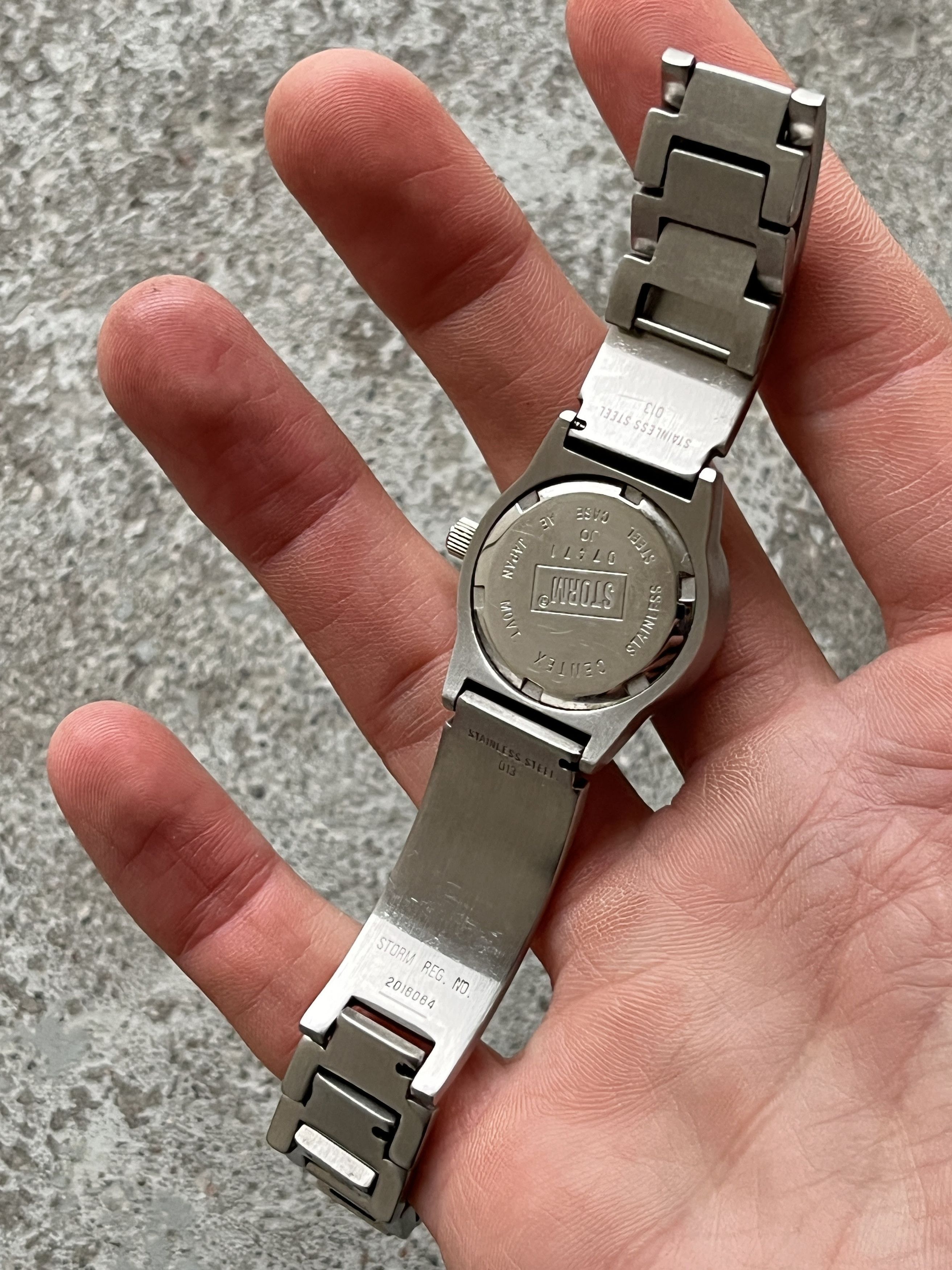 Other Y2K Storm mini blue metal watch Size ONE SIZE - 3 Thumbnail