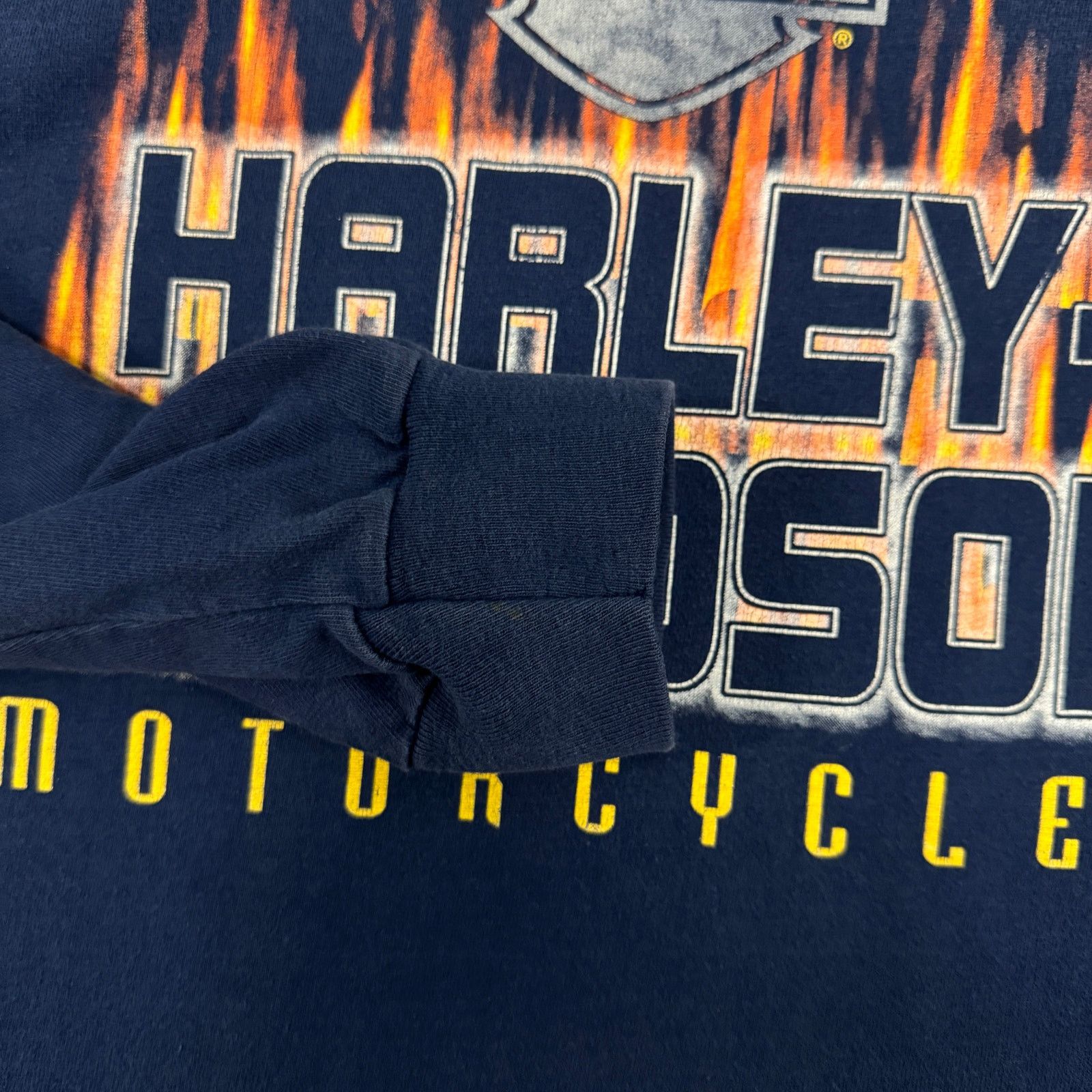 Harley Davidson Vintage Harley Davidson Longsleeve Size US L / EU 52-54 / 3 - 6 Thumbnail