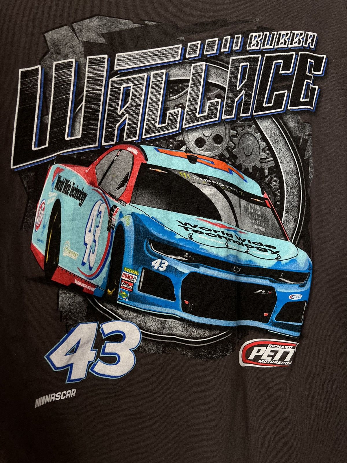 NASCAR × Vintage Crazy Y2K Bubba Wallace NASCAR AOP Tee Size US XL / EU 56 / 4 - 4 Thumbnail