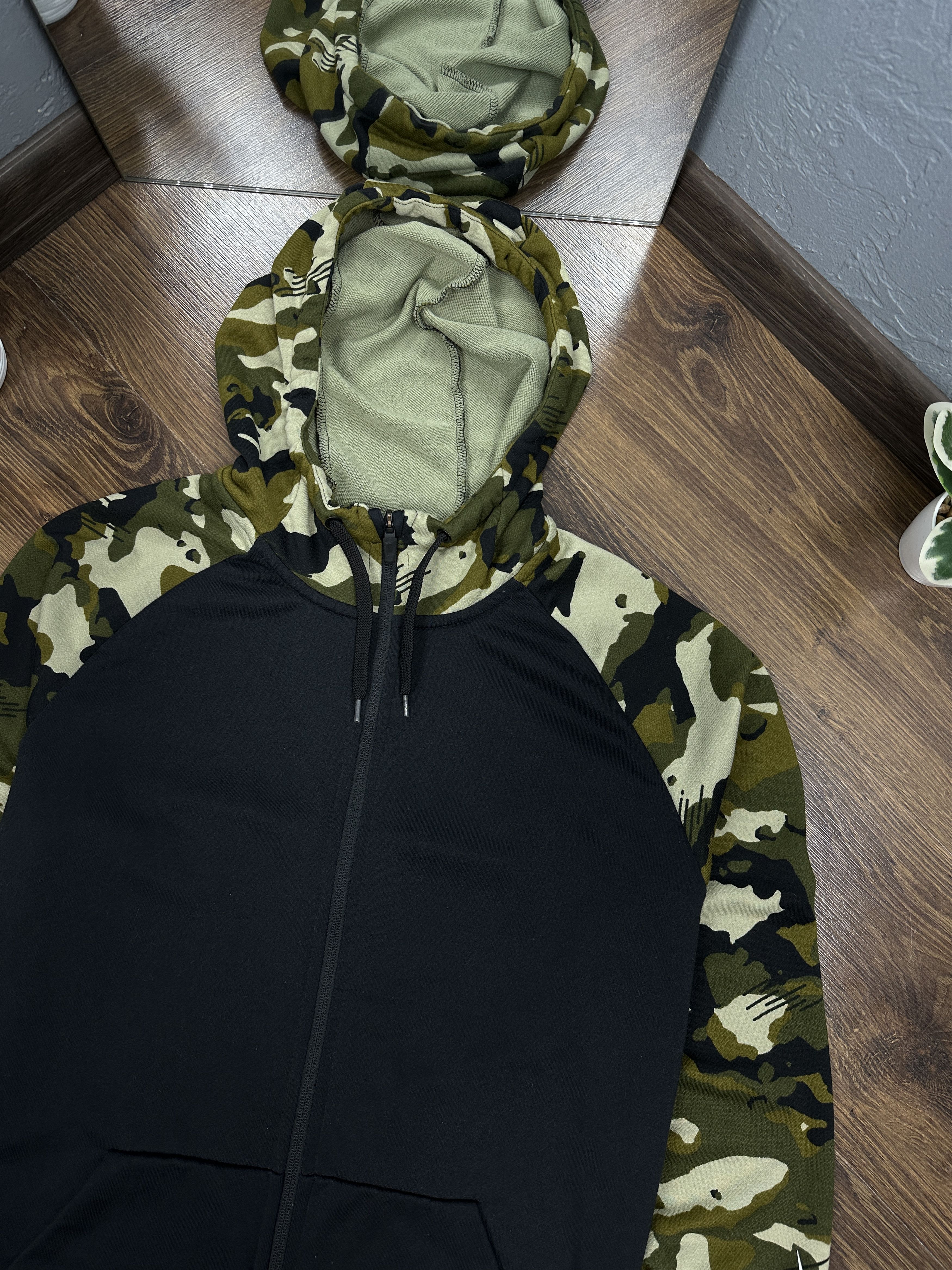 Nike Nike Dri Fit Mens Camo Zip Hoodie Size US M / EU 48-50 / 2 - 2 Thumbnail