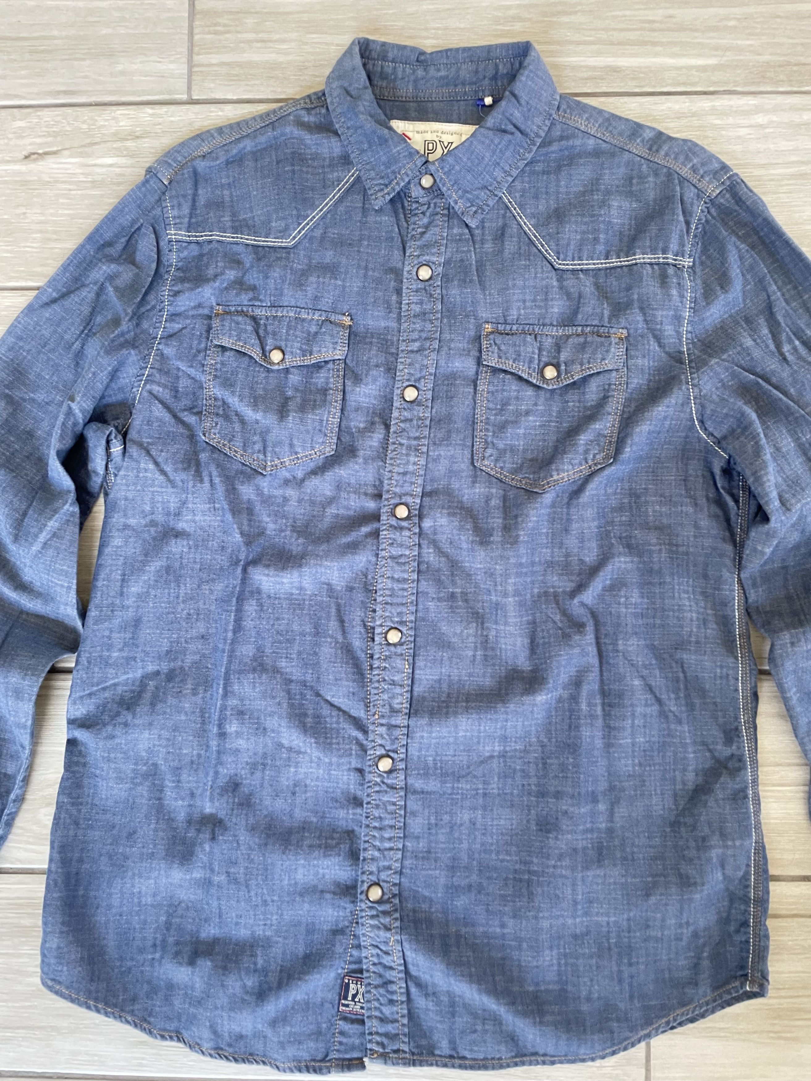 Other PX Clothing Premium Expression Western Blur Button Down Size US L / EU 52-54 / 3 - 6 Thumbnail