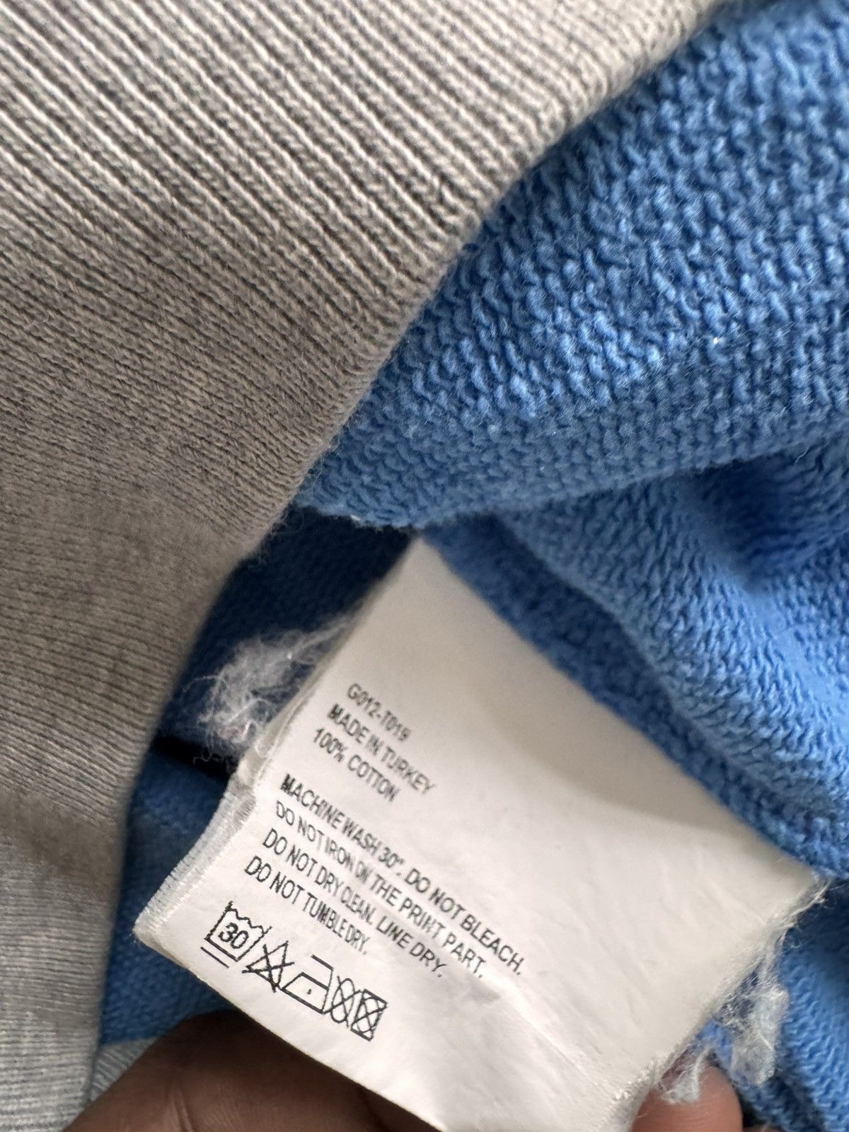 Gosha Rubchinskiy Two tone sweatshirt Size US XS / EU 42 / 0 - 6 Thumbnail