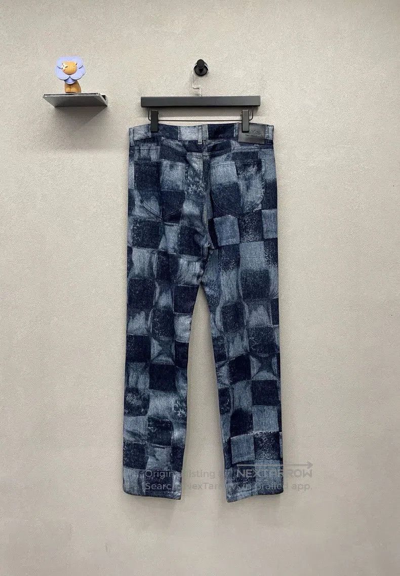 Louis Vuitton Louis Vuitton Blue checkered jeans Size US 34 / EU 50 - 2 Thumbnail