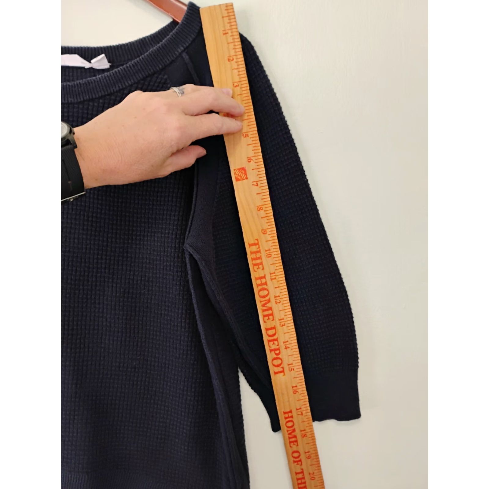 Vintage Wilt Cashmere & Cotton blend Knit Shirt Medium Blue 3/4 Sleeve Pullover Women Regular Round Neck Bracelet? (Note: "Bracelet" not applicable) Size M / US 6-8 / IT 42-44 - 5 Thumbnail