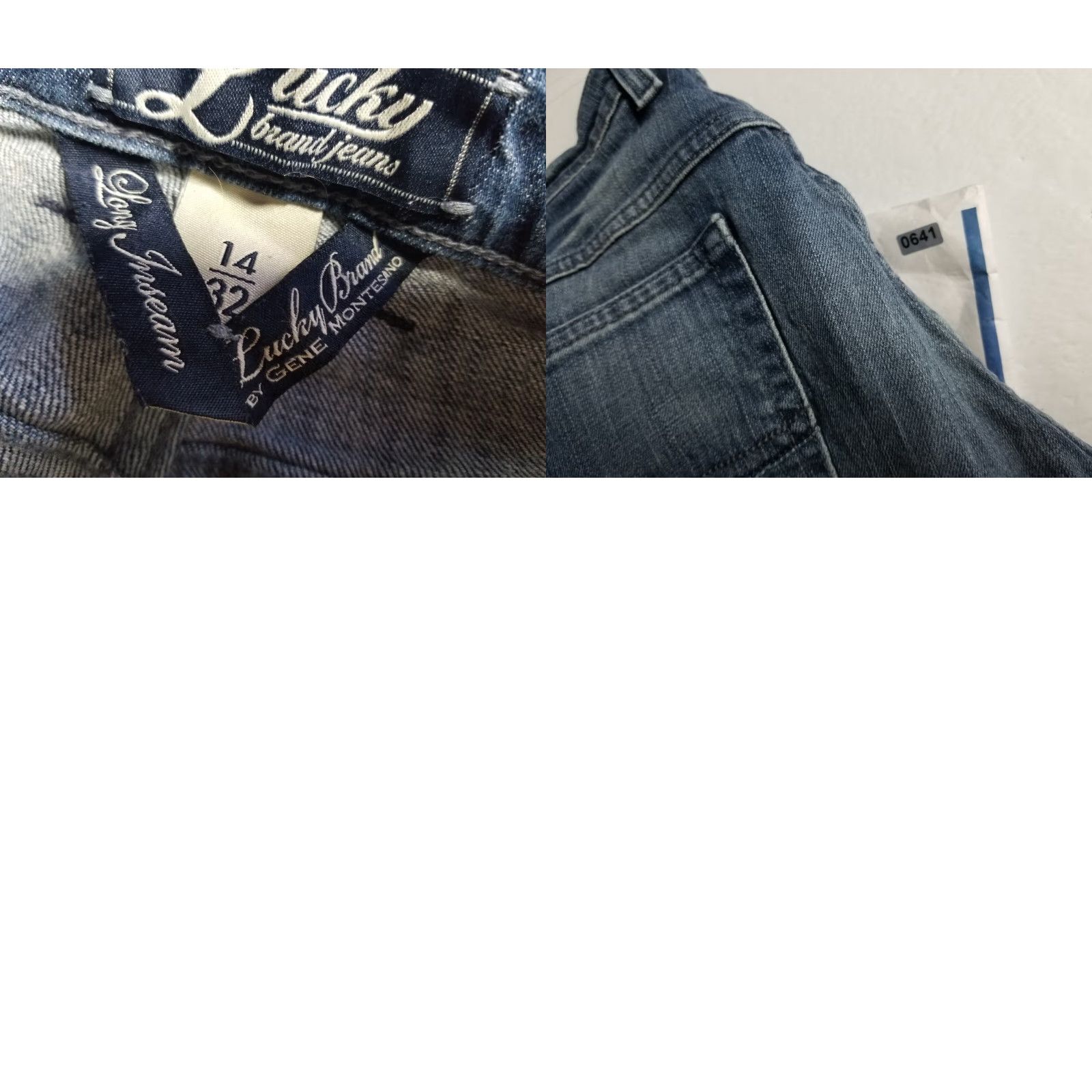 Lucky Brand Lucky Brand Jeans 14x32 Bootcut Women Blue 14 USA Gene Montesano Size 36" / US 14 / IT 50 - 8 Thumbnail