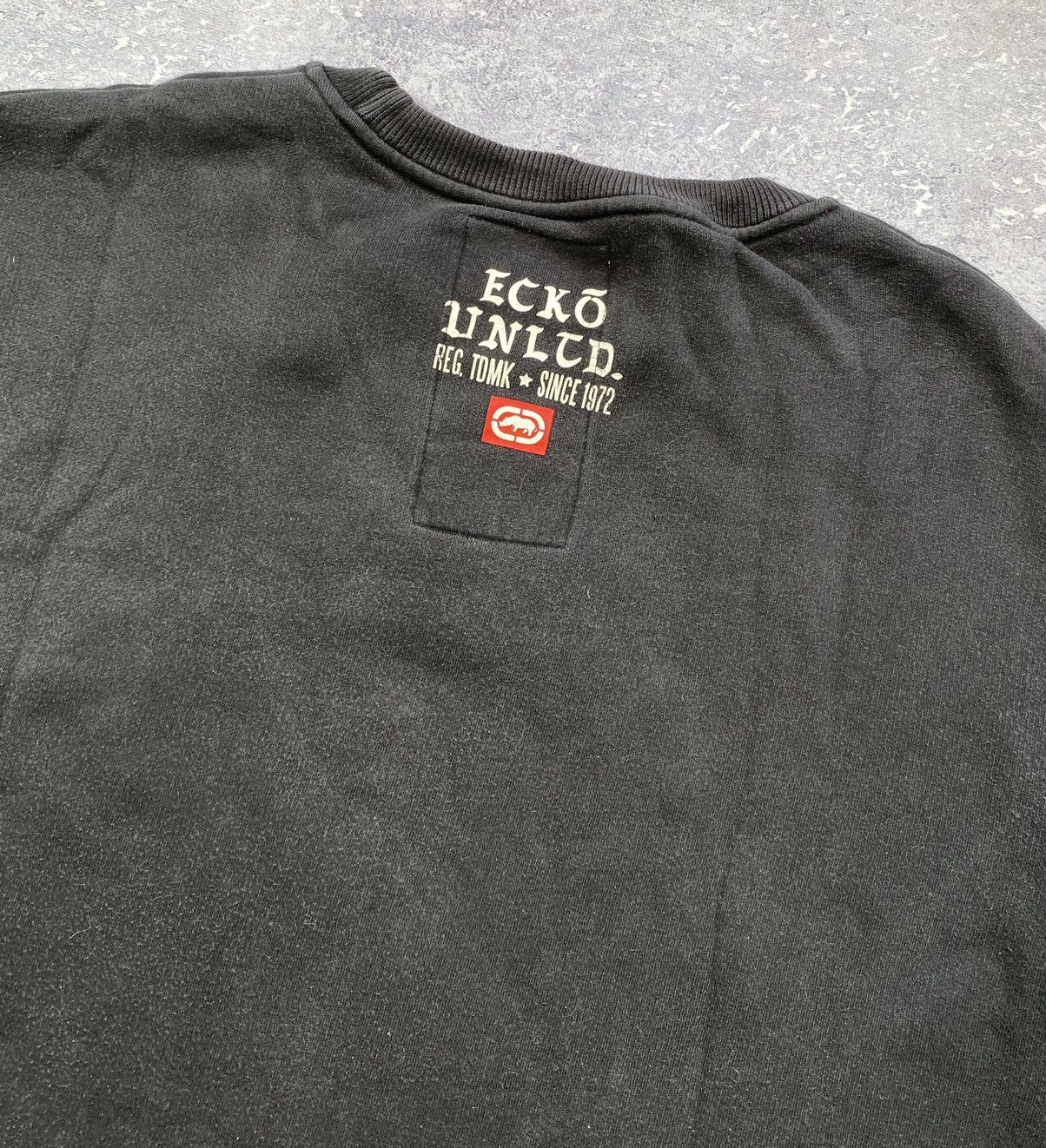 Ecko Unltd. Ecko Black Men’s Sweatshirt With Big Logo Reg Tomk Size US XL / EU 56 / 4 - 6 Thumbnail