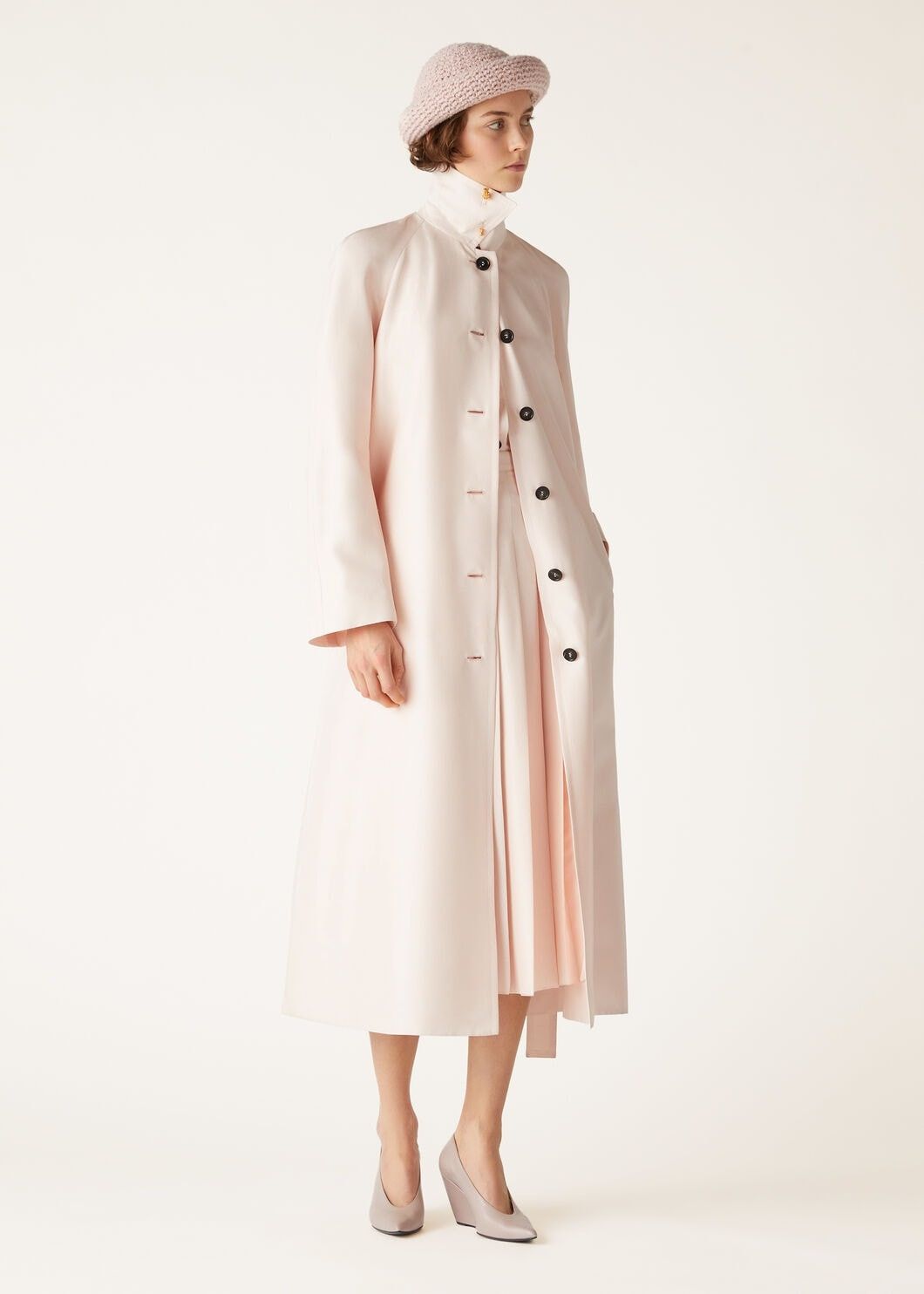 Loro Piana o1srvl11e0725 FAO3654 Sherman Single-breasted Trench Coat Size S / US 4 / IT 40 - 2 Thumbnail
