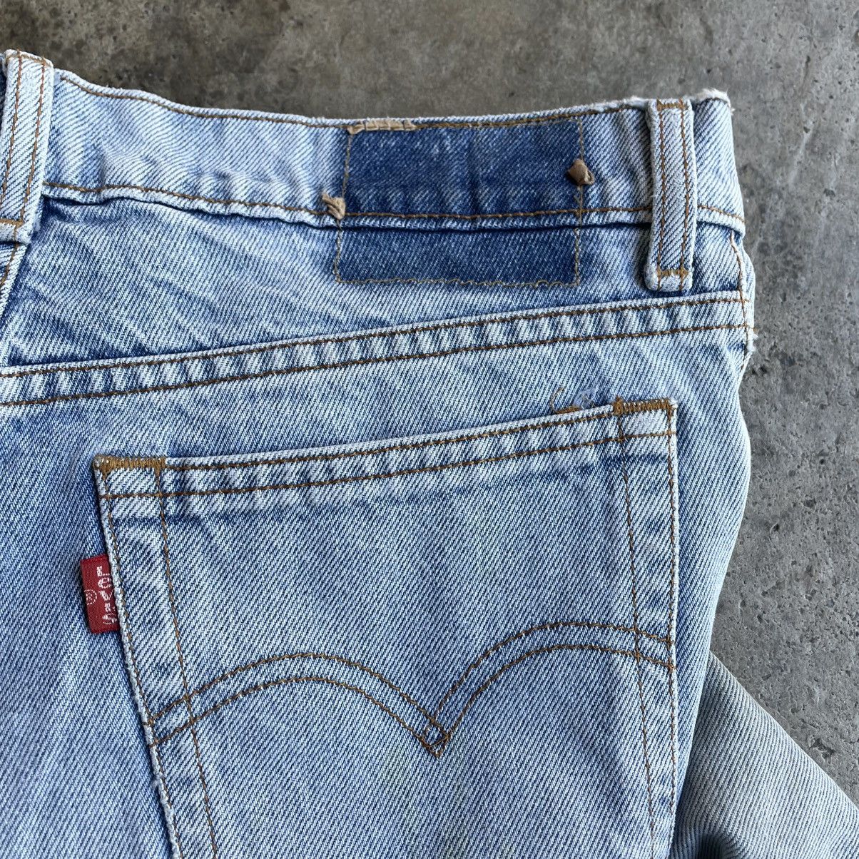 Levi's Vintage Clothing 🔥Vintage Levis Stoned Washed Ripped Distress Dirty Jeans Size US 30 / EU 46 - 17 Thumbnail