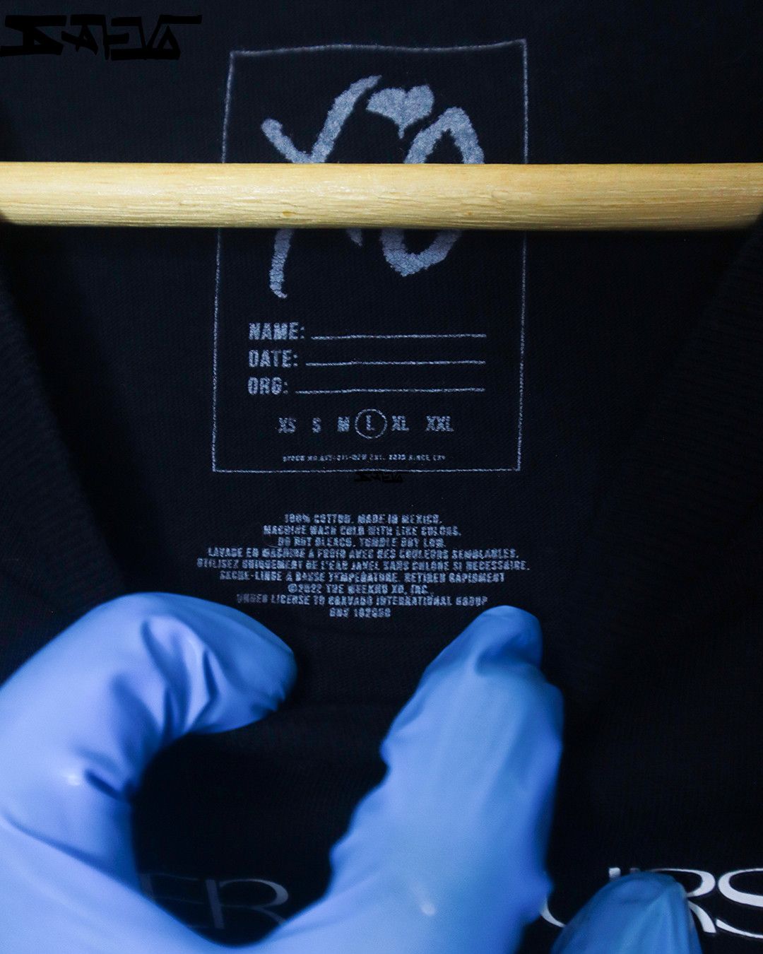 The Weeknd XO After Hours Tour 2022 Tee Size US L / EU 52-54 / 3 - 7 Thumbnail