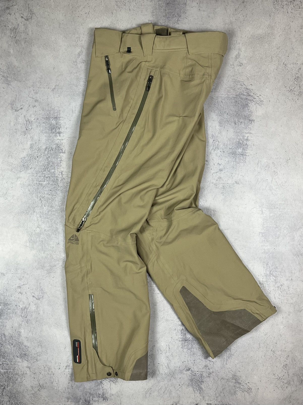 00年代　ナイキ　エーシージー　スキーパンツ　ナイキフィット　古着　XXL Vintage Nike ACG rare ski storm fit snowboard pants 00's