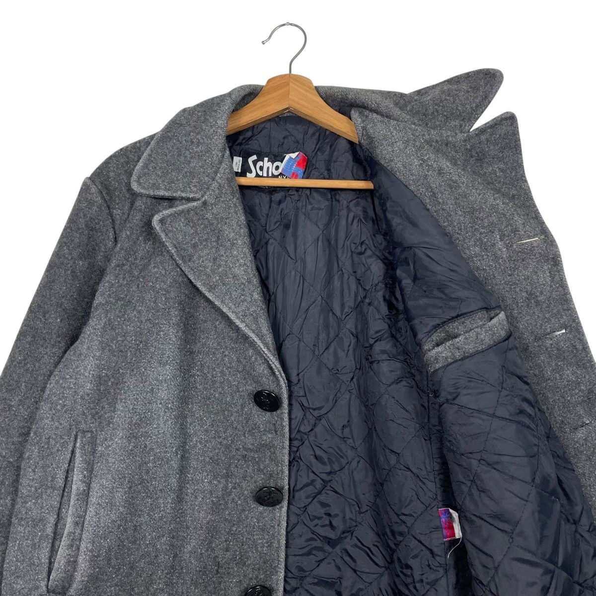 Schott Vintage Schott Black Coat Size US M / EU 48-50 / 2 - 10 Thumbnail