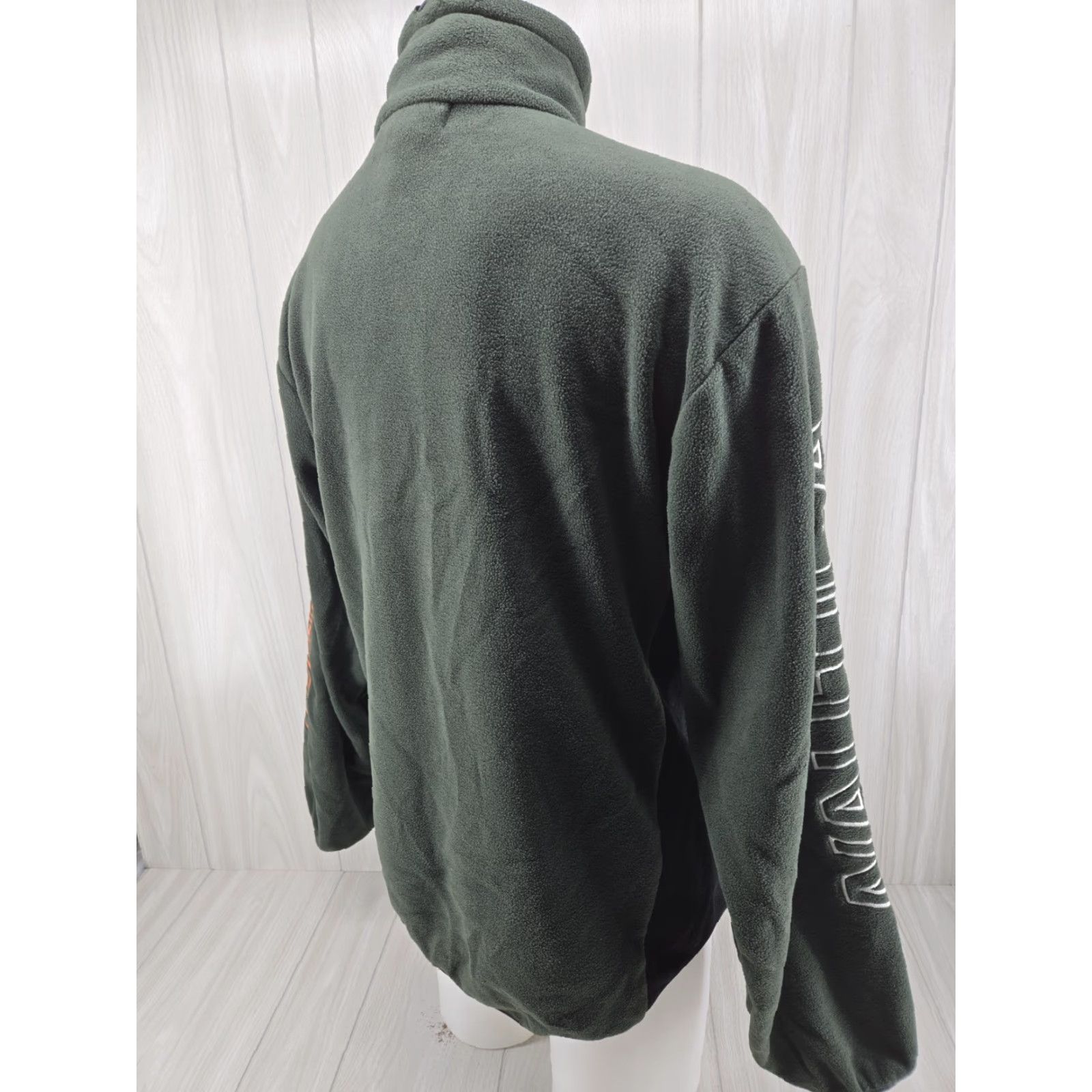 Nautica Nautica Competition Jacket Mens XL Green Parka Winter Fleece 90s Spellout Jacket Size XL Green Nautica Windbreaker 90s Theme Mens Size US XL / EU 56 / 4 - 6 Thumbnail