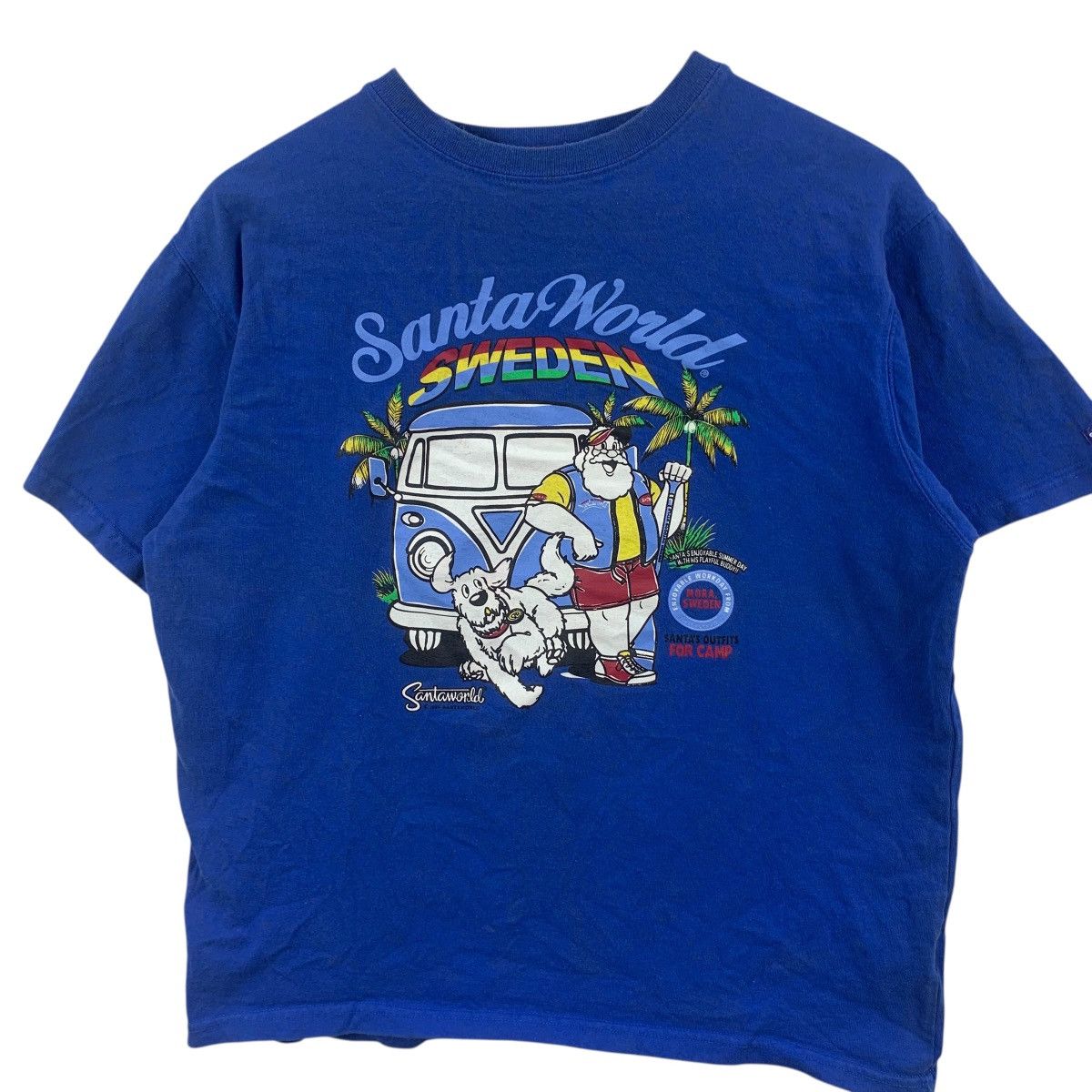 Vintage Vintage CAPTAIN SANTA WORLD Outfits For Camp Tee Shirt Top Size XXL / US 16-18 / IT 52-54 - 4 Thumbnail