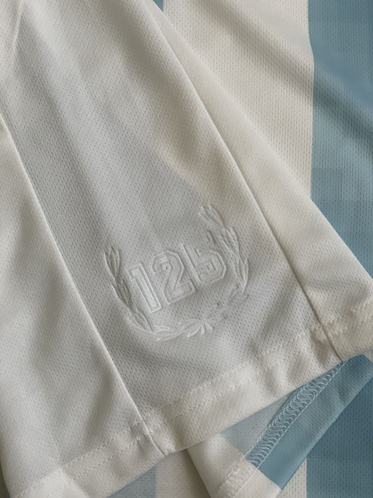 Adidas ARGENTINA ADIDAS 2018 WC FOOTBALL HOME JERSEY #10 MESSI Size US L / EU 52-54 / 3 - 7 Thumbnail