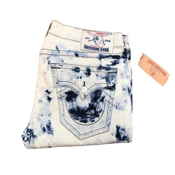 True Religion EXTREMELY RARE MISSPRINTED True Religion Jeans Size 38 Upsid Size US 38 / EU 54 - 5 Thumbnail