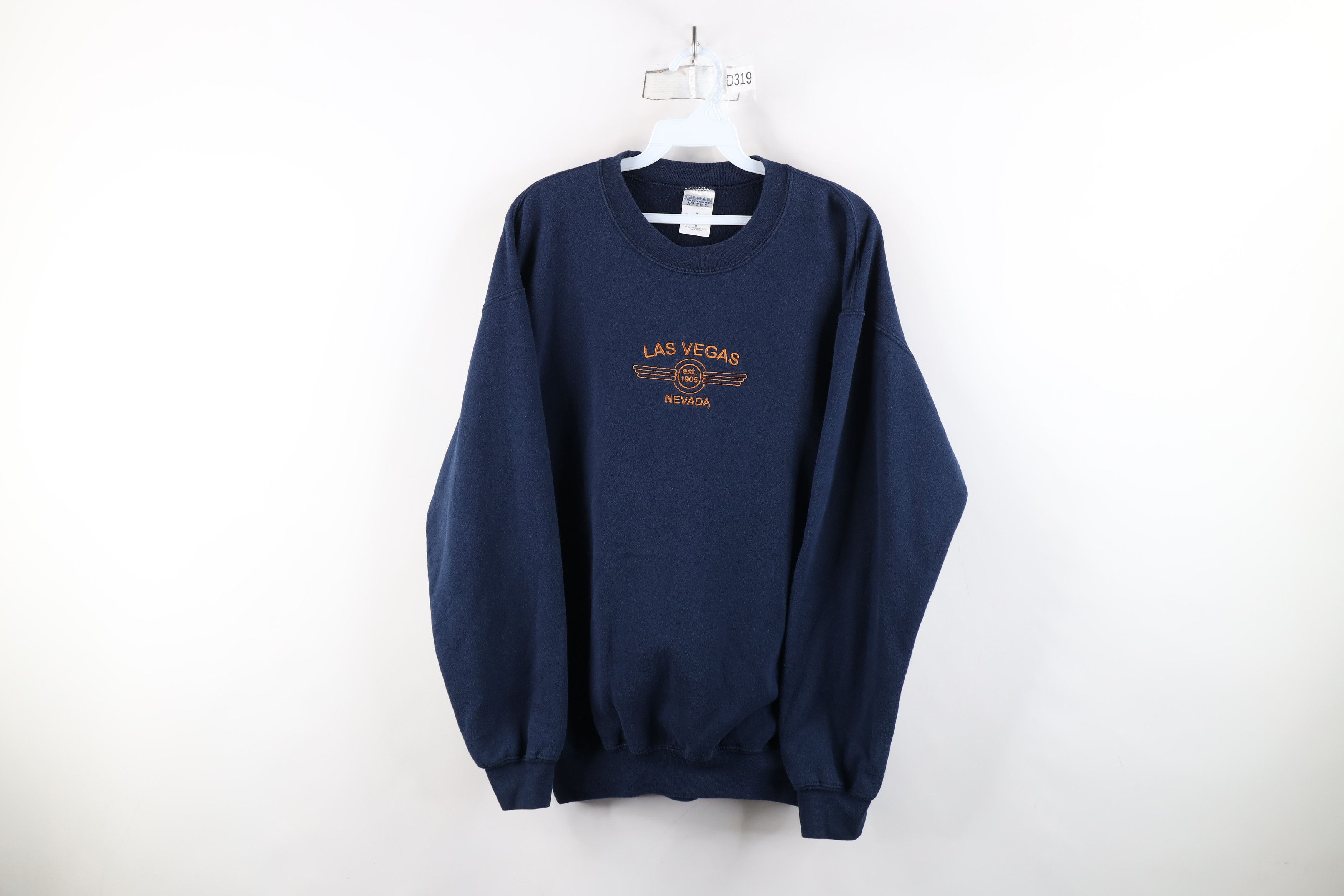Vintage Vintage 90s Streetwear Spell Las Vegas Nevada Sweatshirt Size US M / EU 48-50 / 2 - 1 Thumbnail