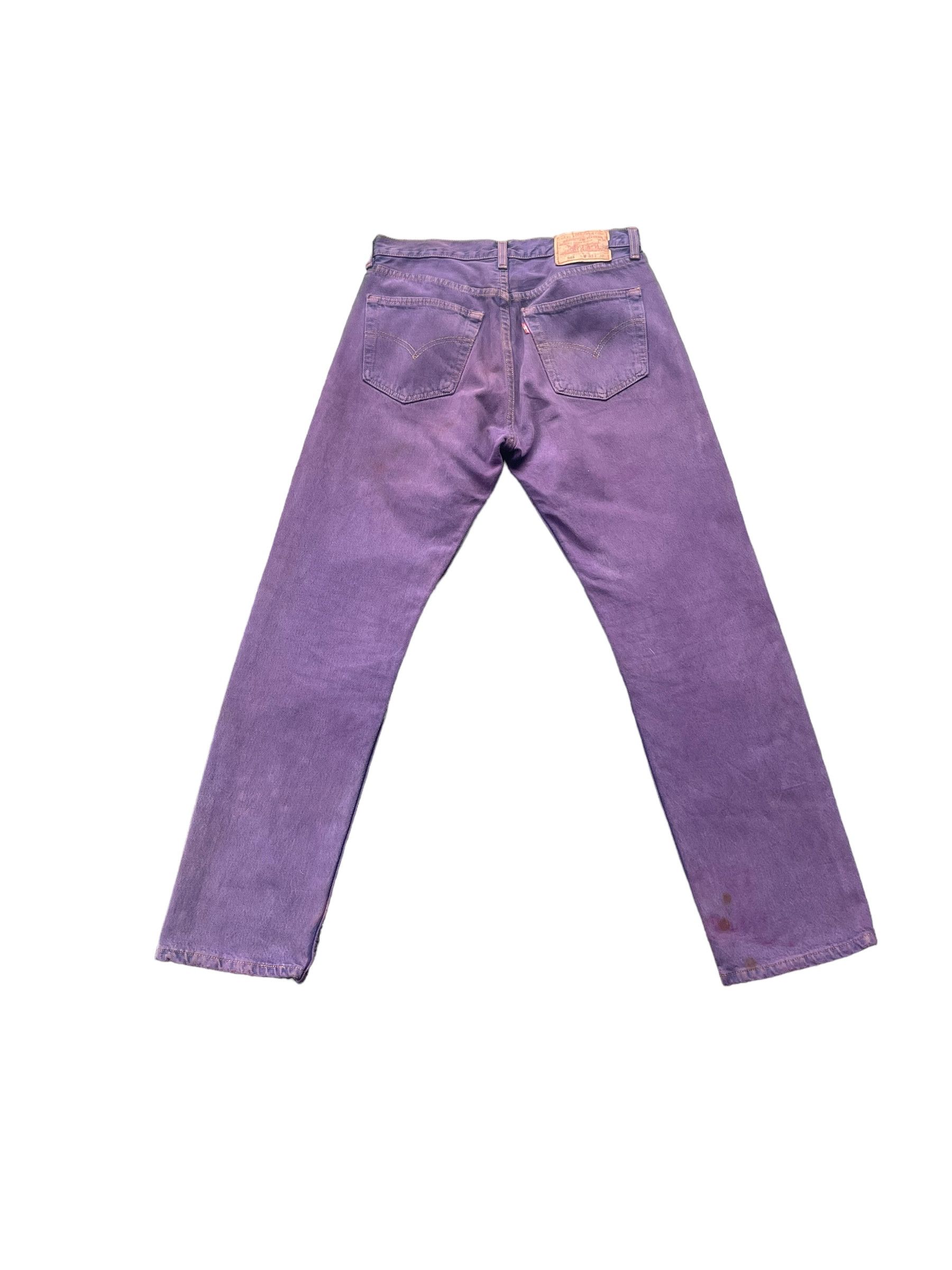 Vintage 1997 Levis 501 e Purple For Women