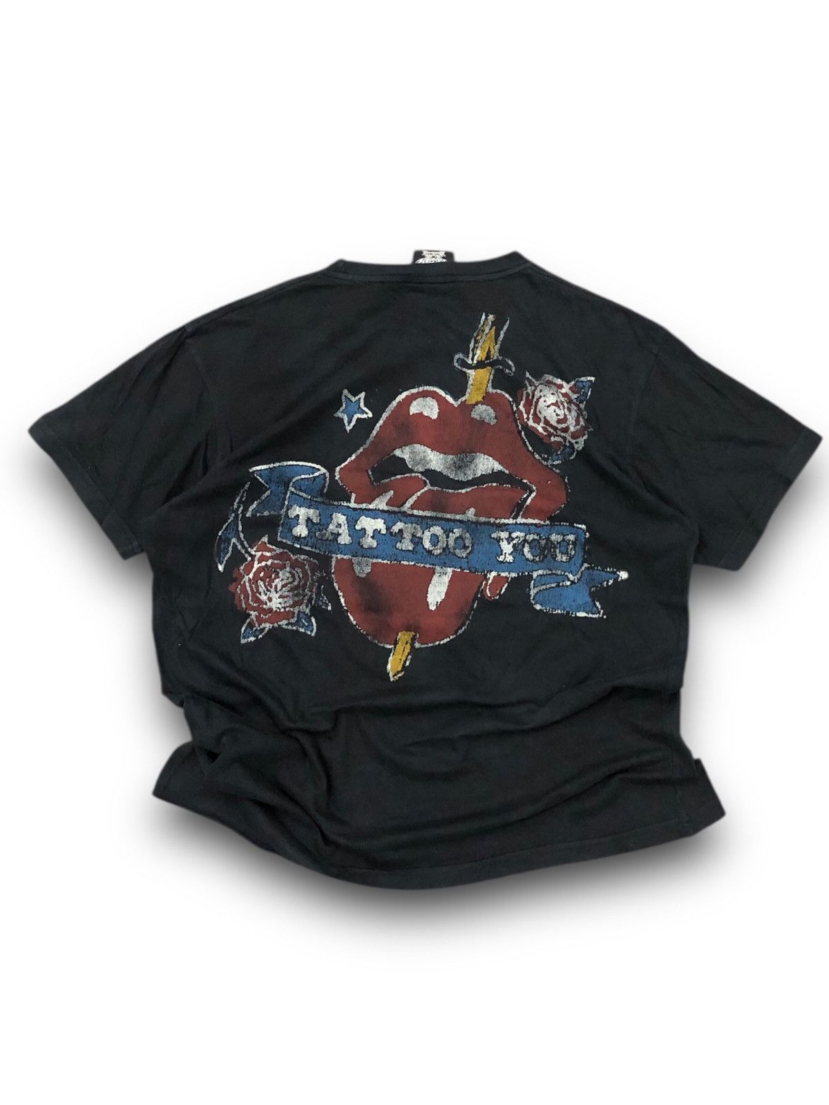 Band Tees × The Rolling Stones × Vintage The Rolling Stones Size US L / EU 52-54 / 3 - 2 Thumbnail