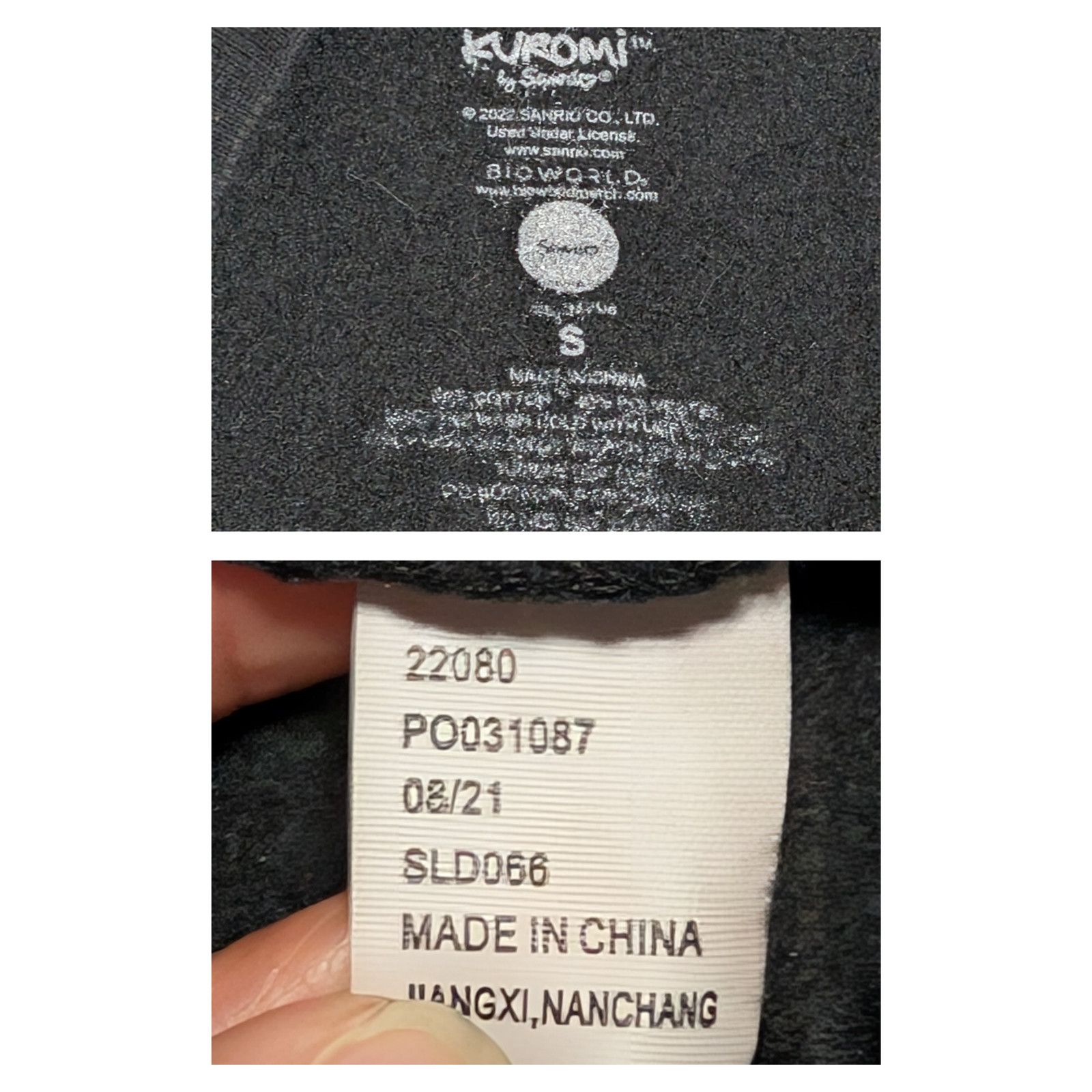 Other Sanrio Kuromi with Baku Long Sleeve Sweatshirt Black Size S Size S / US 4 / IT 40 - 7 Thumbnail