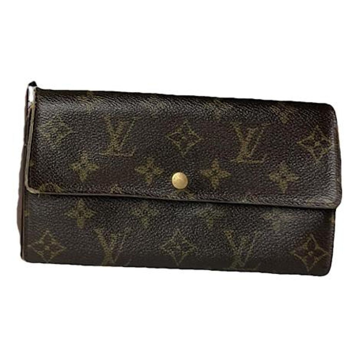 Louis Vuitton Alexandra Brown Leather Wallet Size ONE SIZE - 1 Thumbnail