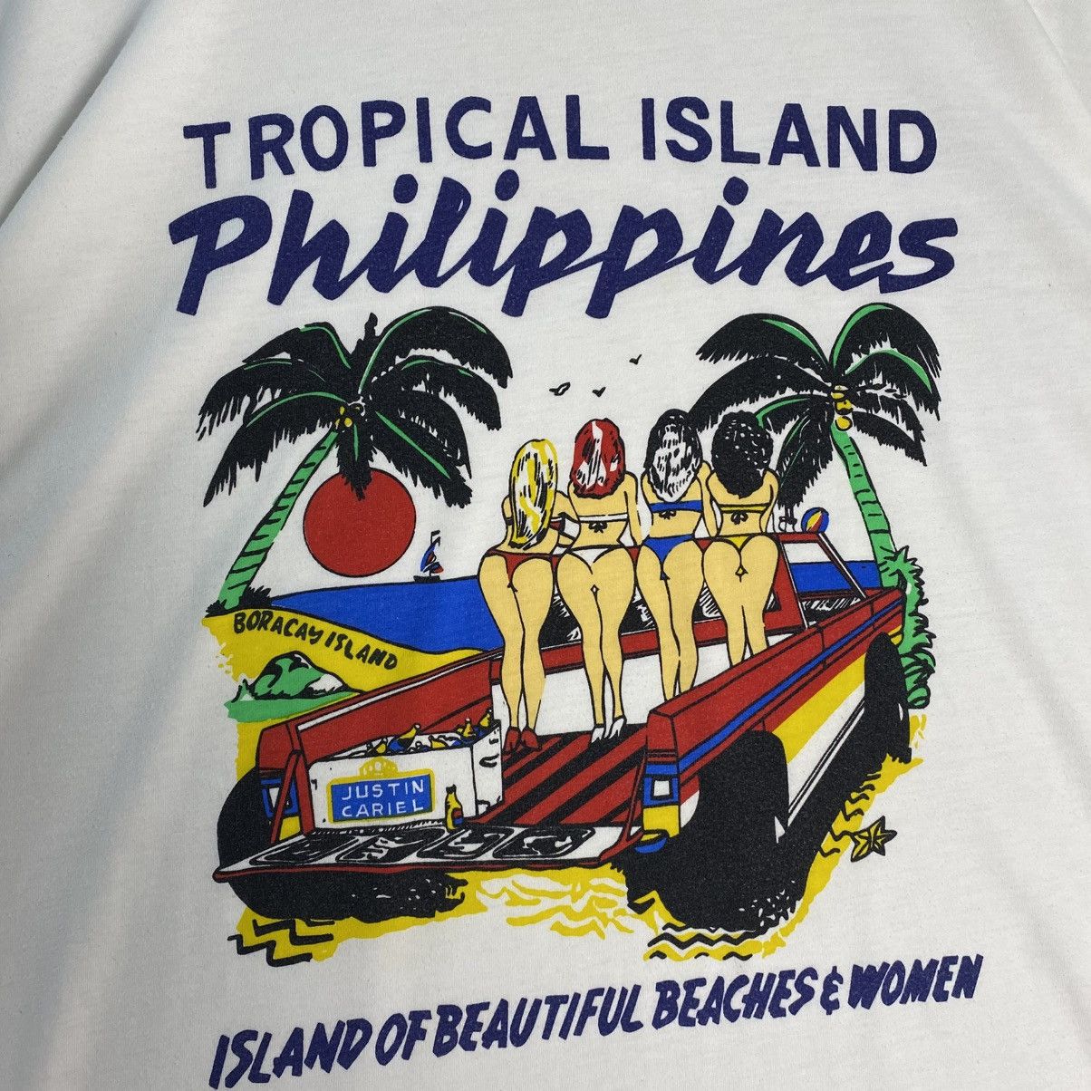Vintage Vintage Tropical Island rare design Size US XXL / EU 58 / 5 - 2 Thumbnail