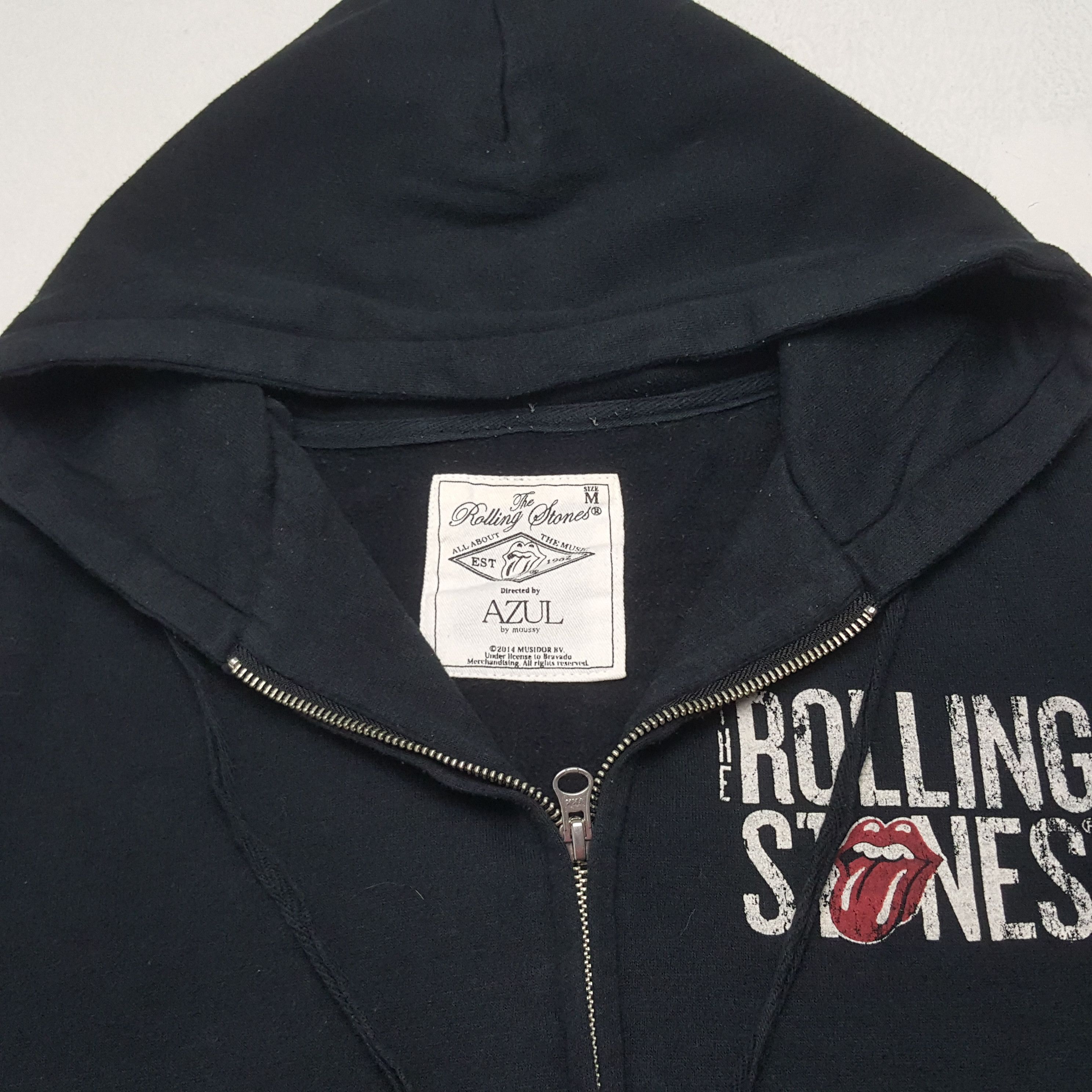 MOUSSY × The Rolling Stones Vintage Moussy x The Rolling Stones Hoodies Jacket Size US S / EU 44-46 / 1 - 5 Thumbnail