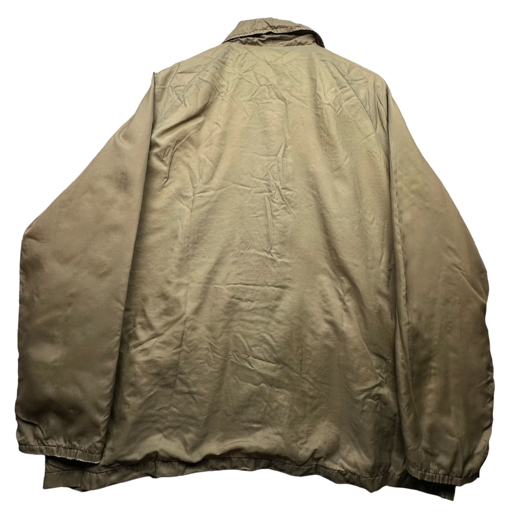 Sears VINTAGE Sears Coaches Jacket Snap Button Lined Windbreaker Men 2XL Brown Lined 70s 80s Size US XXL / EU 58 / 5 - 2 Thumbnail