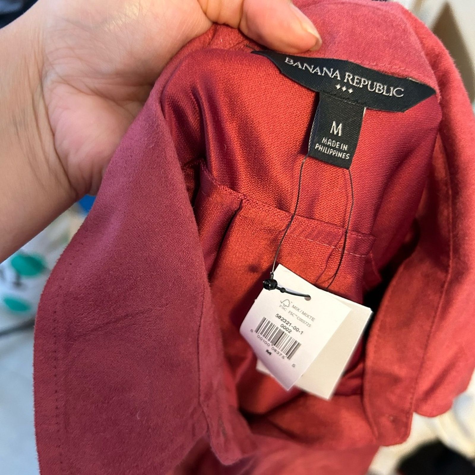 Banana Republic Nwt Banana Republic Ruby Rose Faux Suede Button Down Size M / US 6-8 / IT 42-44 - 3 Thumbnail