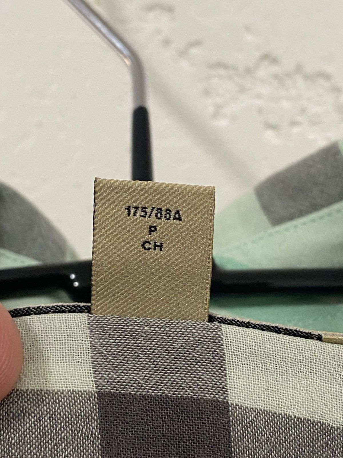 Burberry Burberry Nova Check Mint Green Shirt Size: S Size S / US 4 / IT 40 - 4 Thumbnail