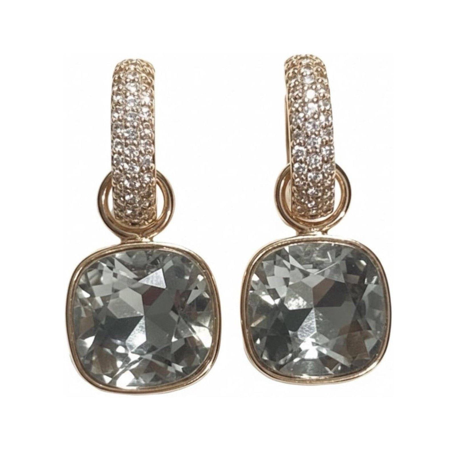 Swarovski Elegant Swarovski Crystal Earrings Size ONE SIZE - 1 Preview