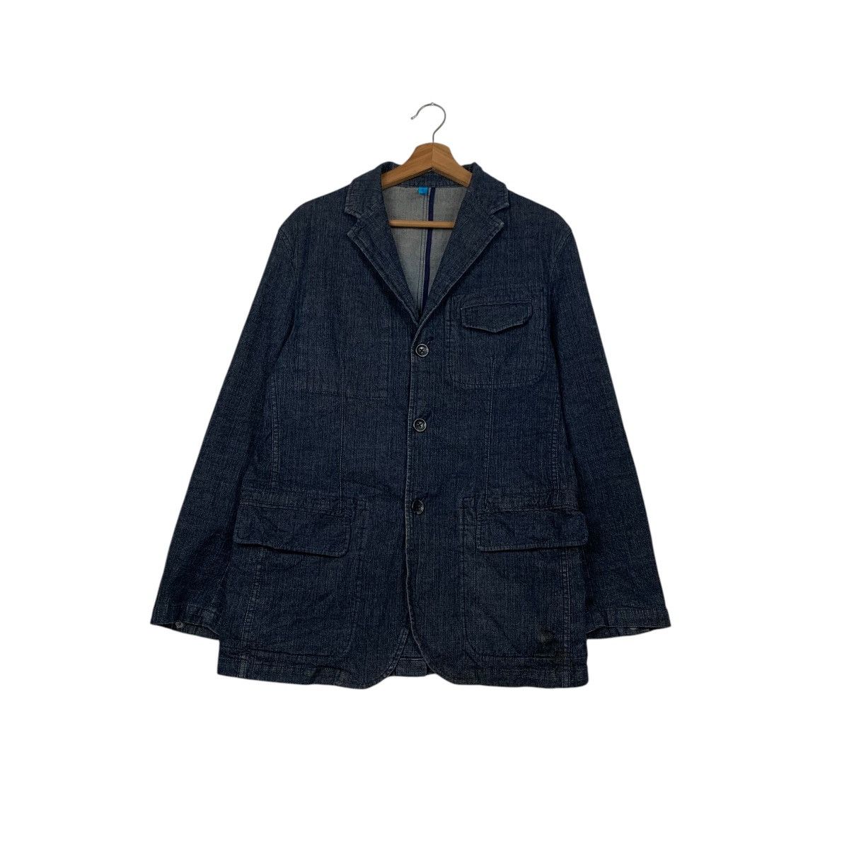 Japanese Brand KANSAI JEANS Jeans Casual Jacket #2252-C100 Size US M / EU 48-50 / 2 - 1 Thumbnail