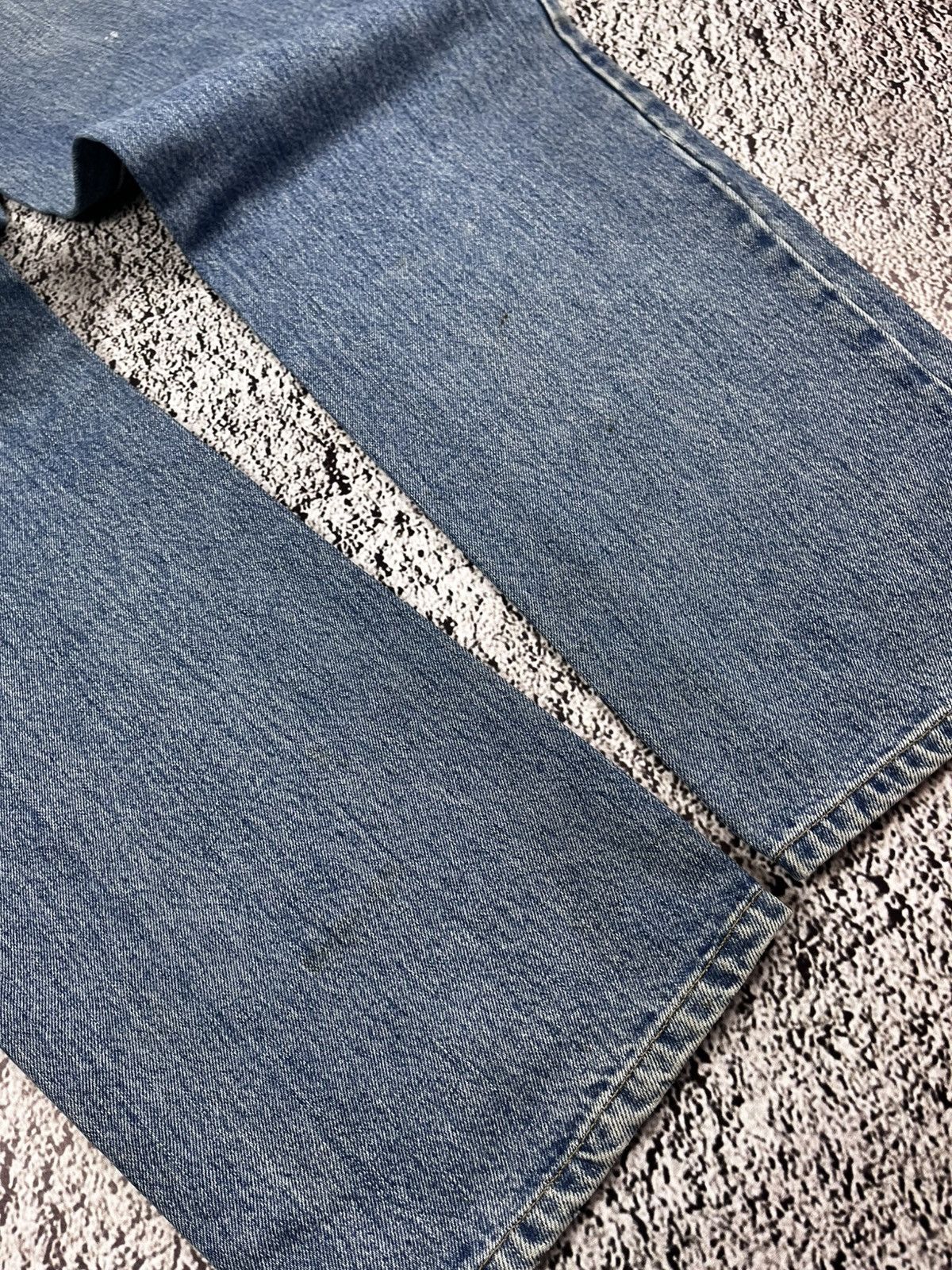 Lee Vintage Y2K Lee faded straight denim jeans streetwear Size US 35 - 3 Thumbnail