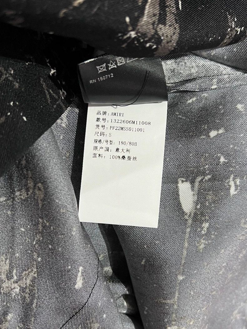 Amiri Amiri Multi-element printed morus alba silk short sleeve Size US S / EU 44-46 / 1 - 7 Thumbnail