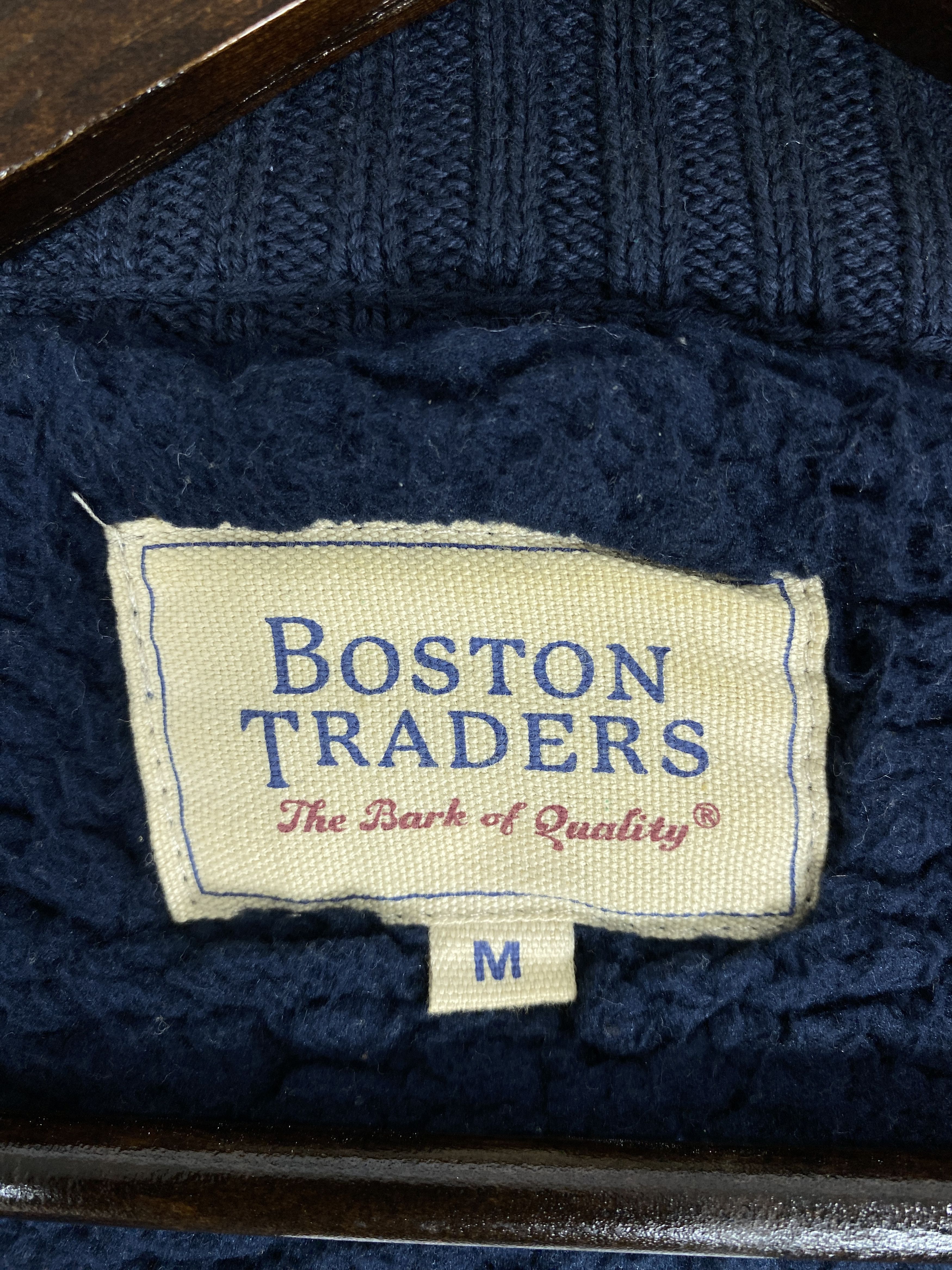 Boston Traders Vintage Boston Traders Fleece Lining Knitwear Size US S / EU 44-46 / 1 - 8 Thumbnail