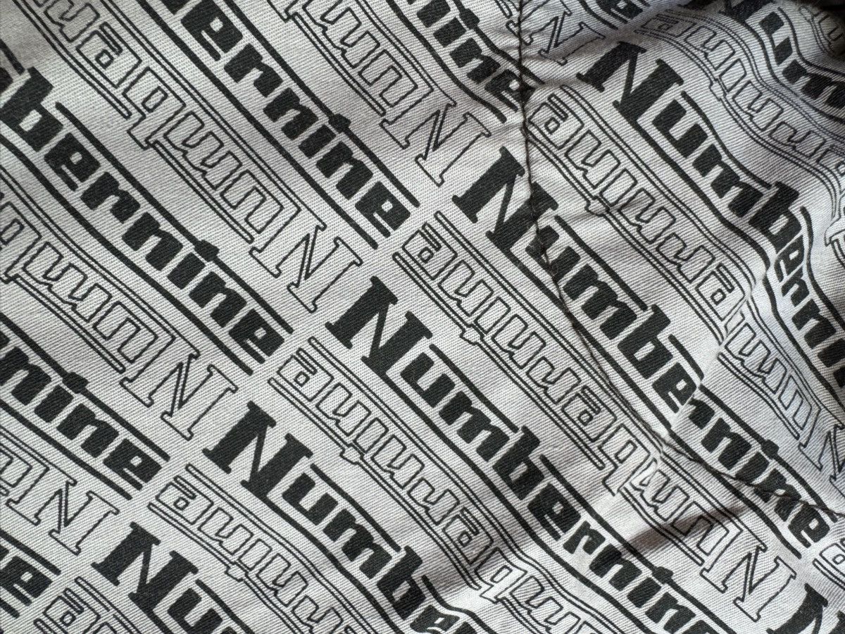 Number (N)ine AW03 “Touch Me I’m Sick” Number (N)ine Studded Velvet Denim Size US 30 / EU 46 - 4 Thumbnail