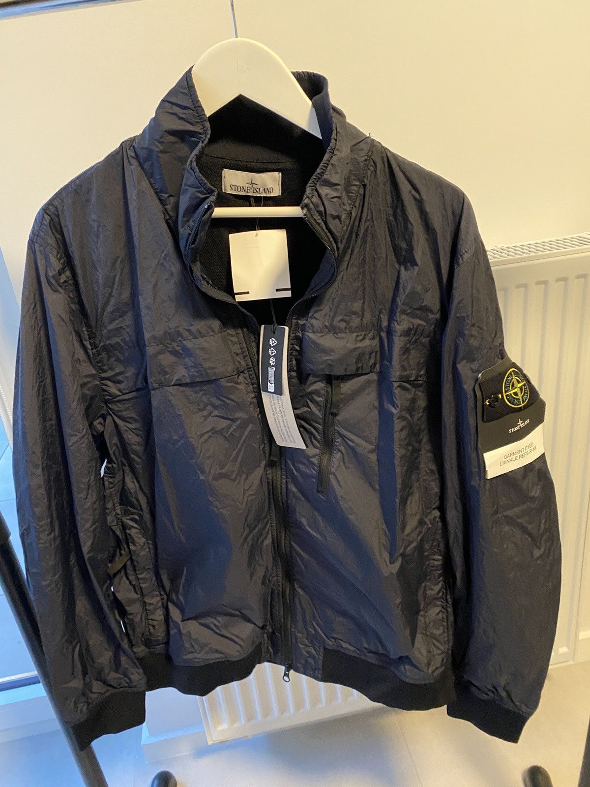Stone Island new stone island garment dyed crinkle reps r-ny jacket sz XL Size US XL / EU 56 / 4 - 7 Thumbnail