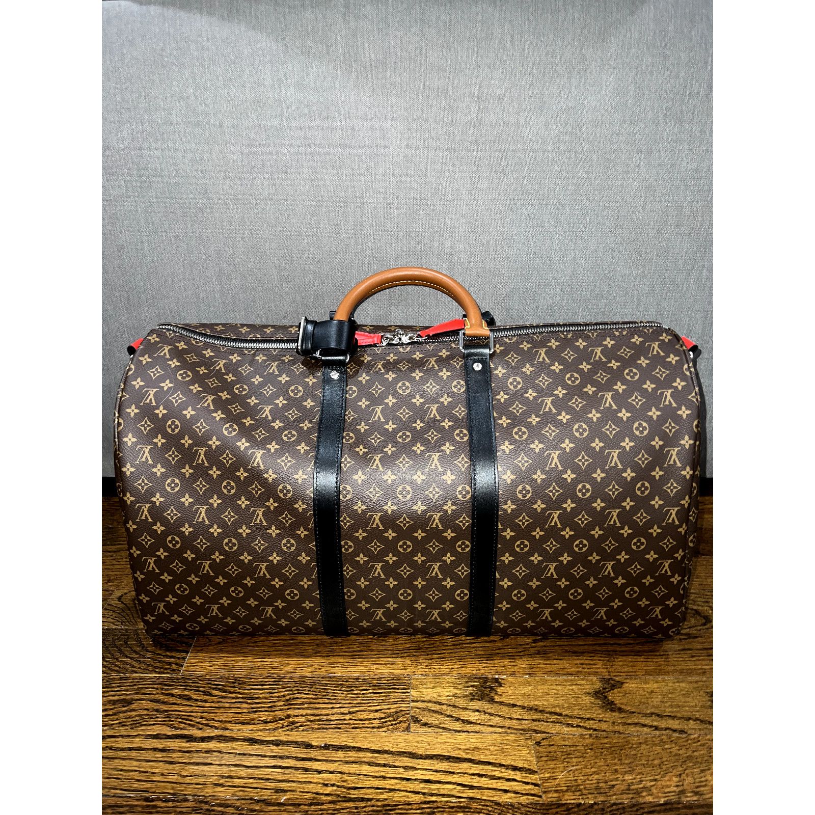 Louis Vuitton Louis Vuitton Keepall Bandouliere Patchwork Travel Bag Size ONE SIZE - 7 Thumbnail